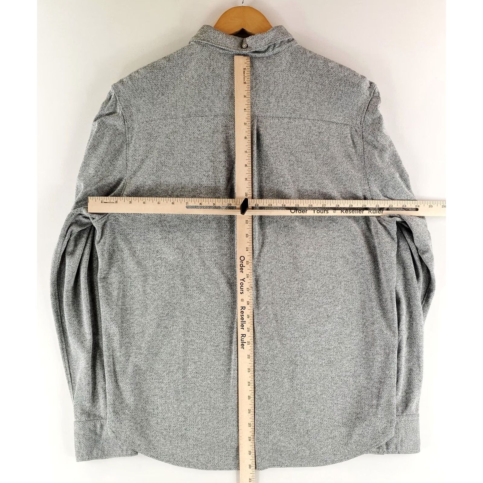 Tommy Bahama Tommy Bahama San Lucio Stretch Button Down Shirt Long Sleeve Gray Mens XL Size US XL / EU 56 / 4 - 7 Thumbnail