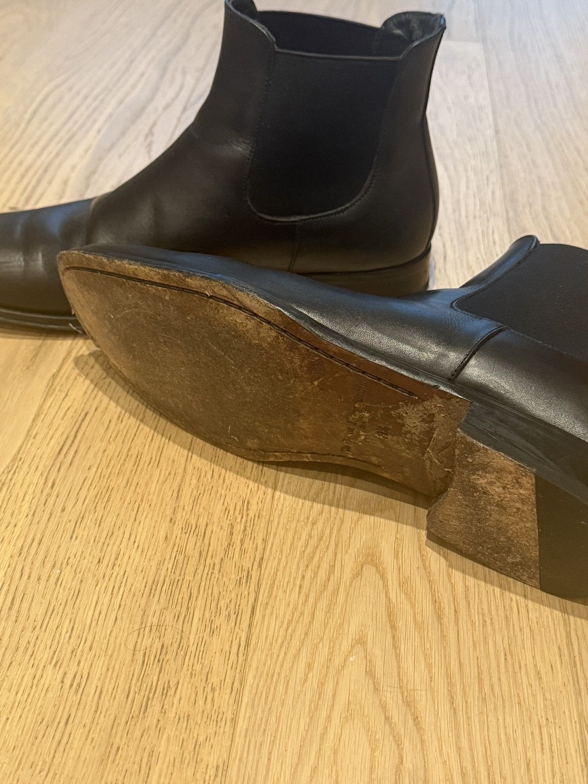 To Boot New York To Boot New York Black Calf Leather Leather Chelsea Boots Size US 9.5 / EU 42-43 - 6 Thumbnail