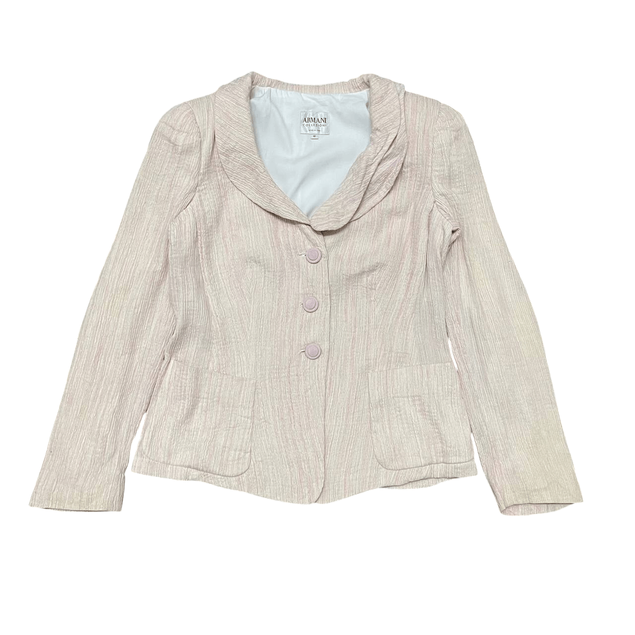 Armani Vintage Armani Collezioni Pleated Jacket Size S / US 4 / IT 40 - 1 Thumbnail