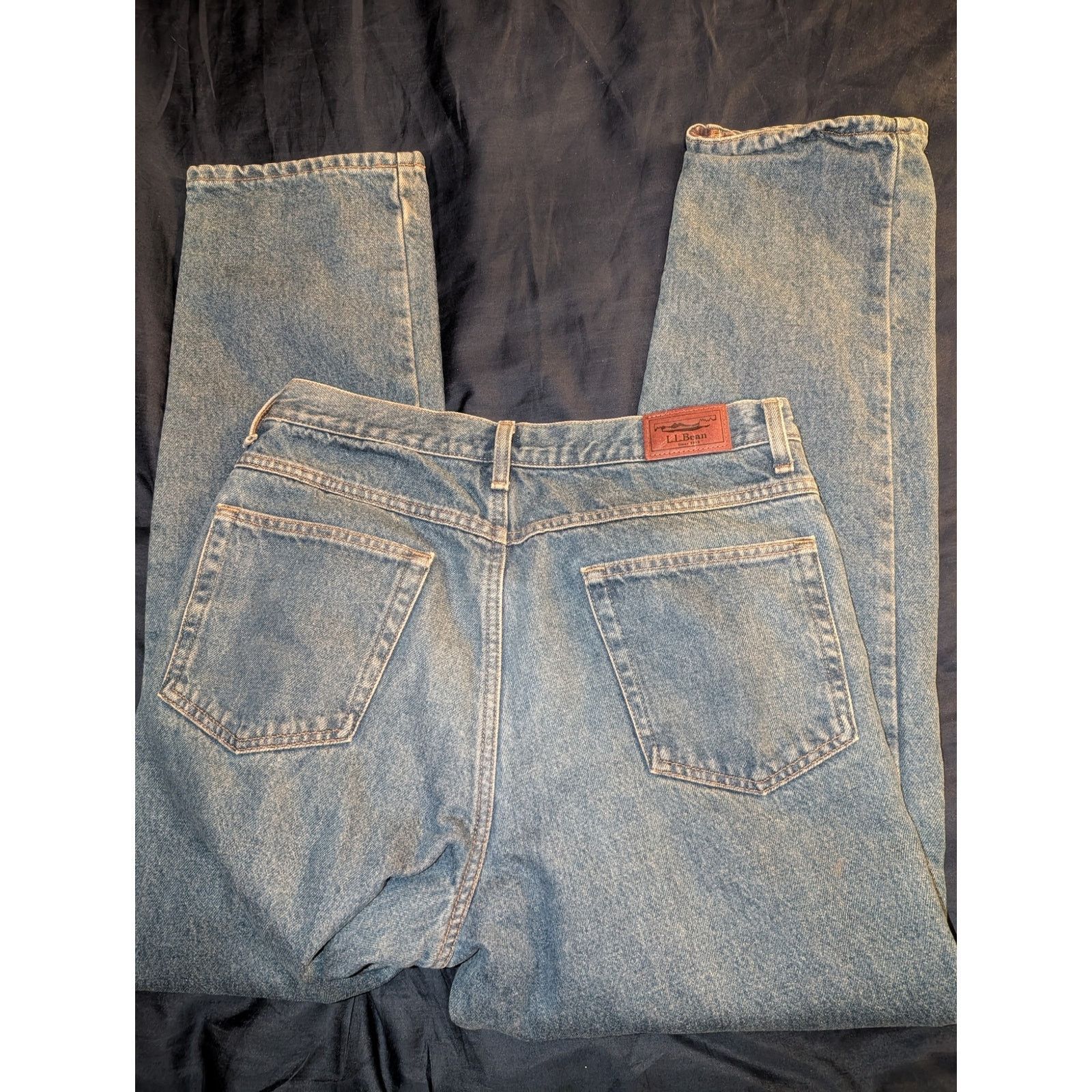L.L. Bean L.L. Bean Flannel Lined Jeans Size 33-32 Men's Size US 33 - 7 Thumbnail