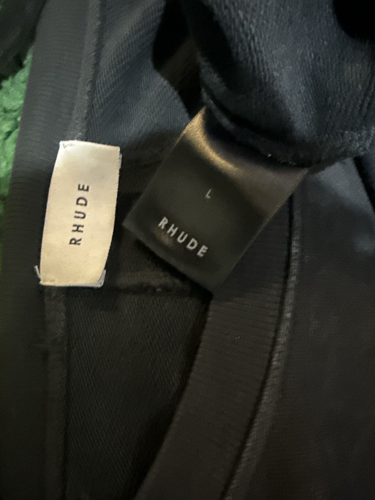Rhude Black Classic Checkers Sweatshirt Size US L / EU 52-54 / 3 - 6 Thumbnail
