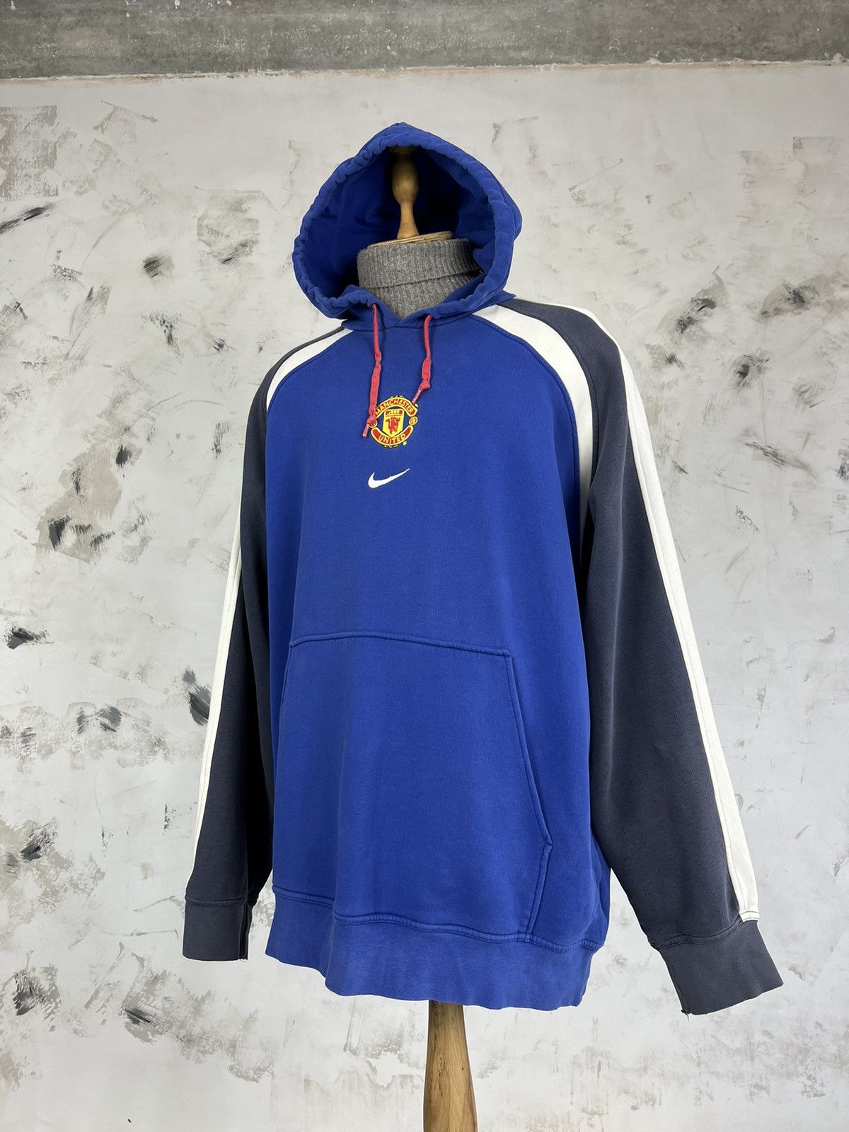 Manchester United × Nike × Vintage 00s Nike Hoodie Vintage