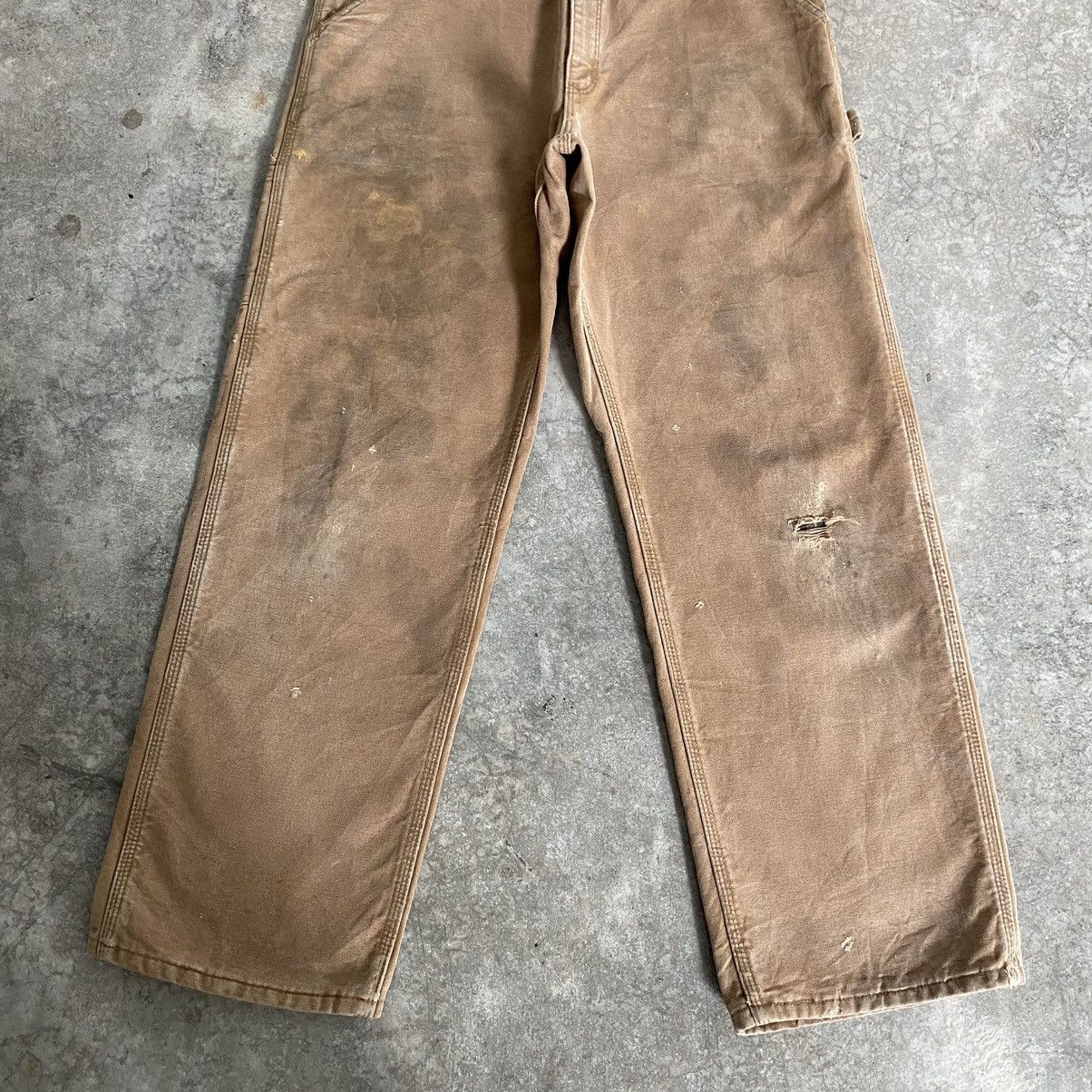 Carhartt Vintage Carhartt Blanket Lined Dirty Carpenter Work Pants Size US 34 / EU 50 - 4 Thumbnail
