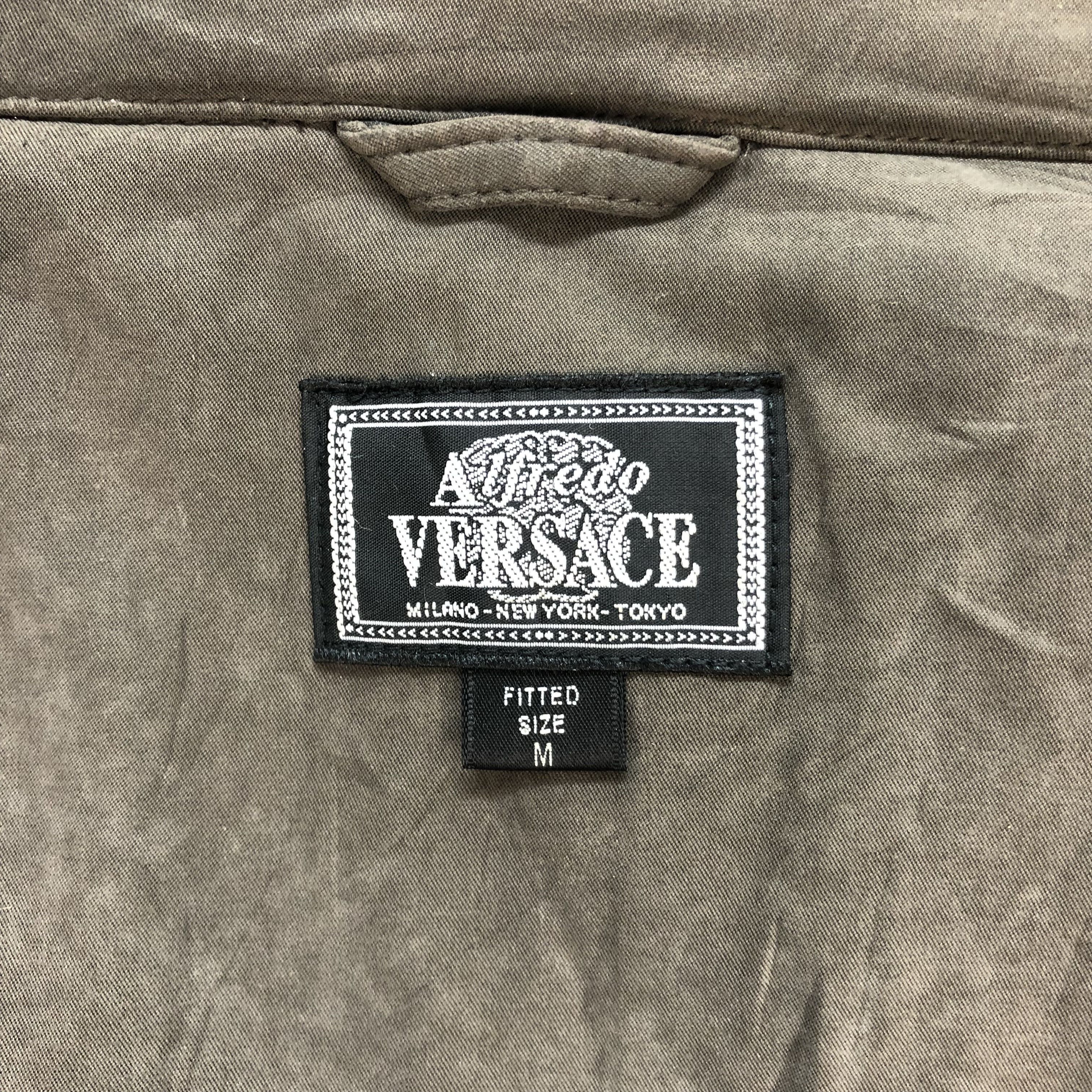 Japanese Brand AL FREDO VERSACE JACKET #5948-215 Size US M / EU 48-50 / 2 - 7 Thumbnail