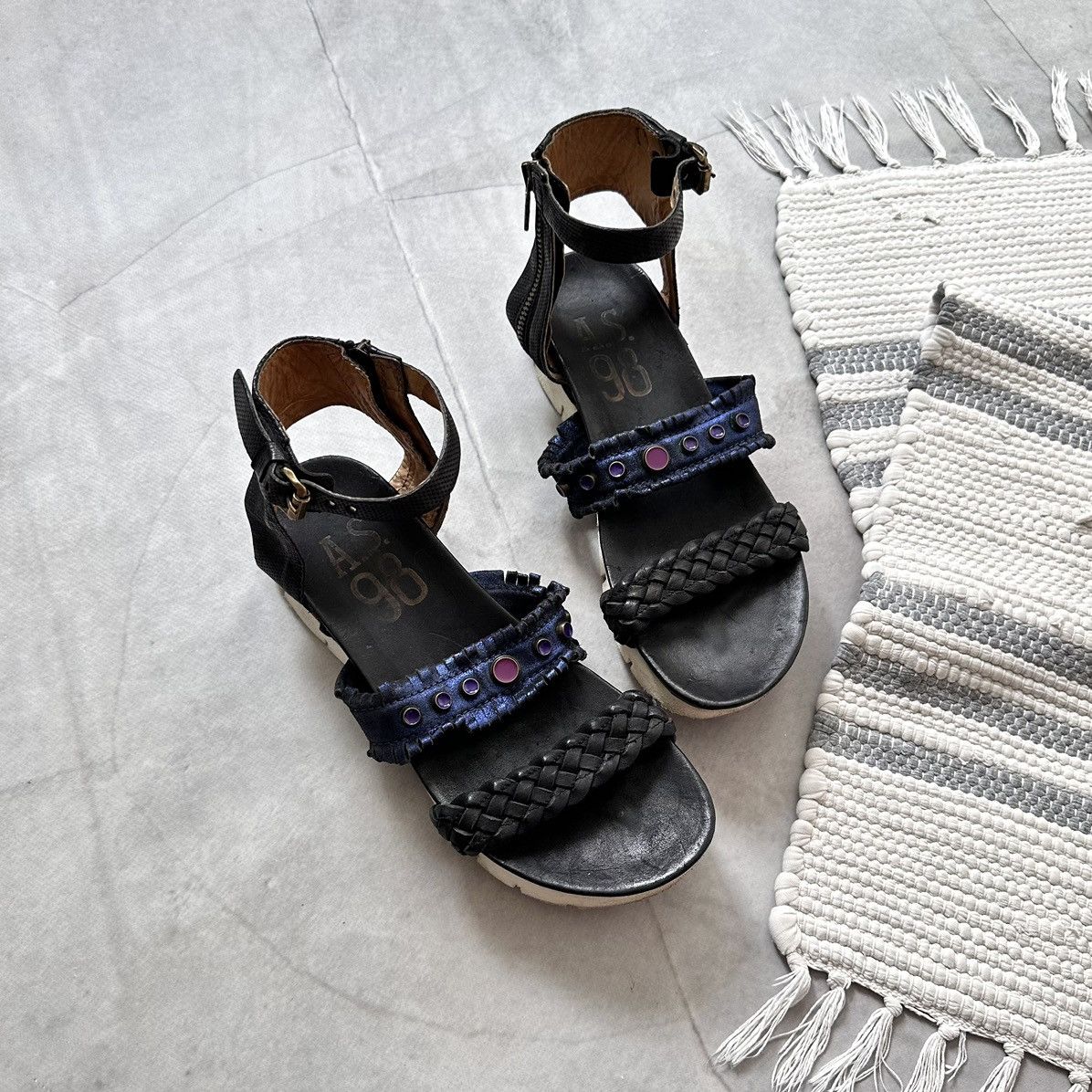 A.S.98 RARE As 98 Airstep Vintage Studded Sandals Sneakers Size US 9 / IT 39 - 1 Thumbnail