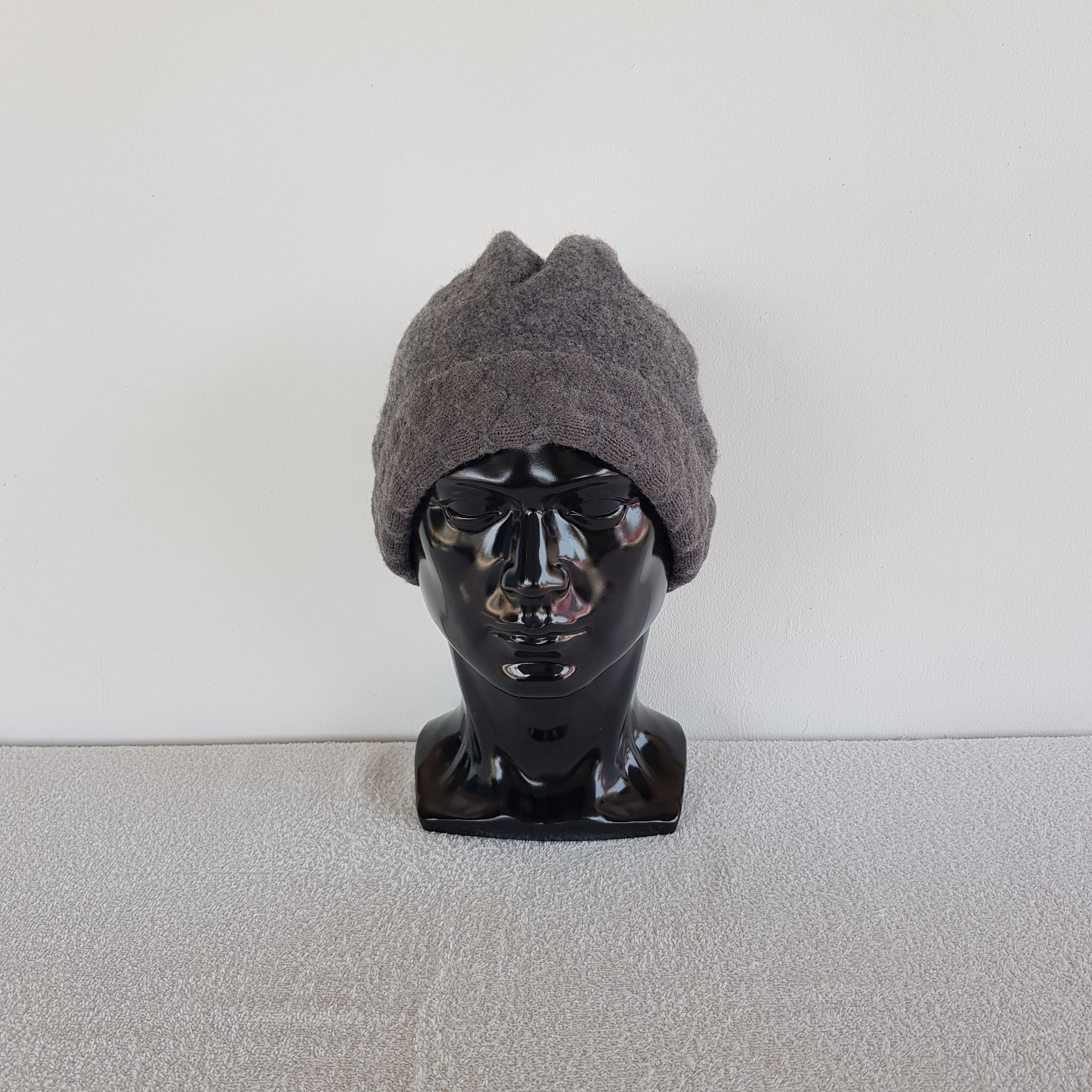 Japanese Brand Vintage Namiki Wool Beanie 90s Japan Knit Snow Caps Hats Size ONE SIZE - 2 Thumbnail