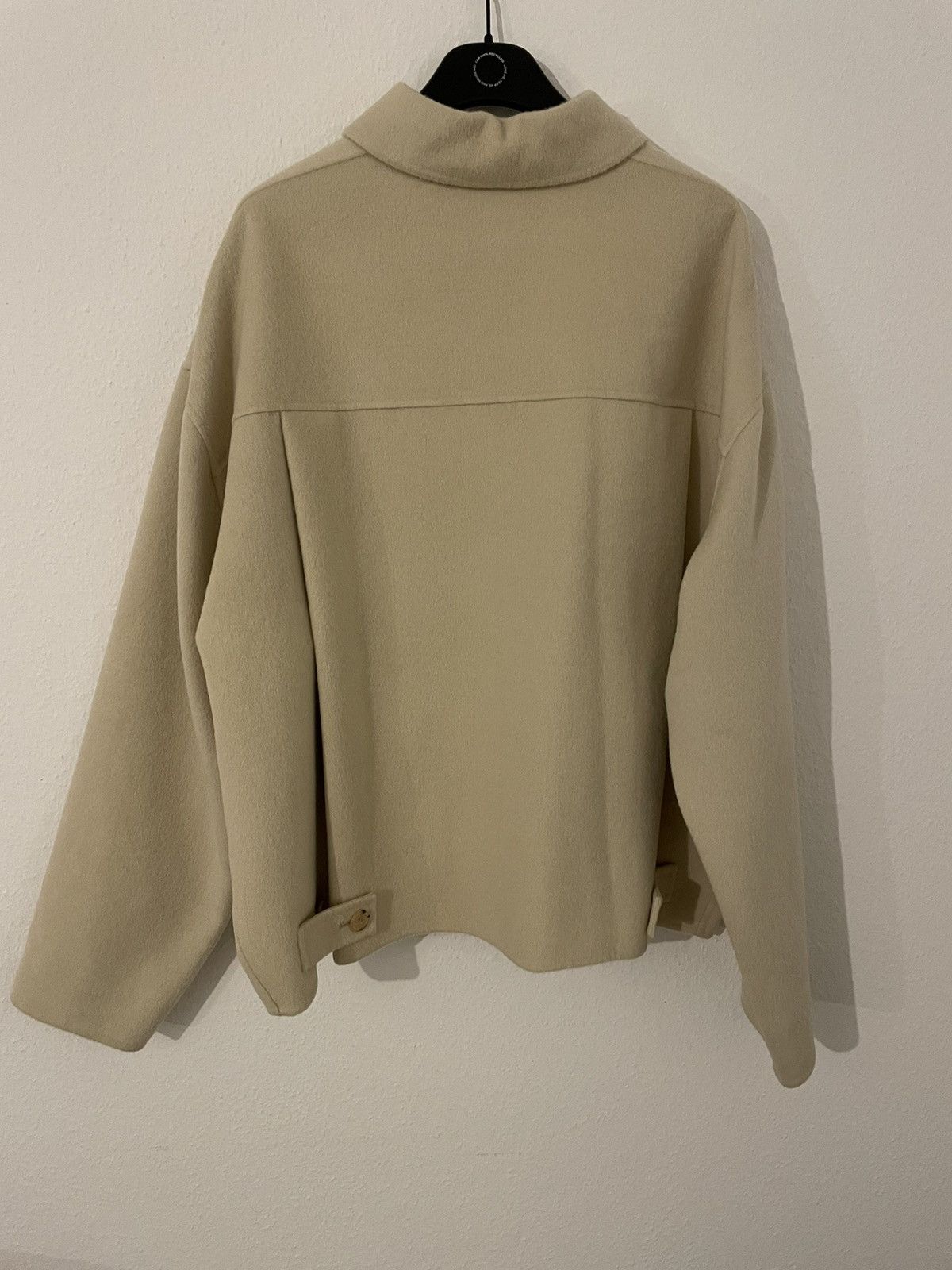 Acne Studios Acne Studios Wool Jacket Beige Size US S / EU 44-46 / 1 - 3 Thumbnail