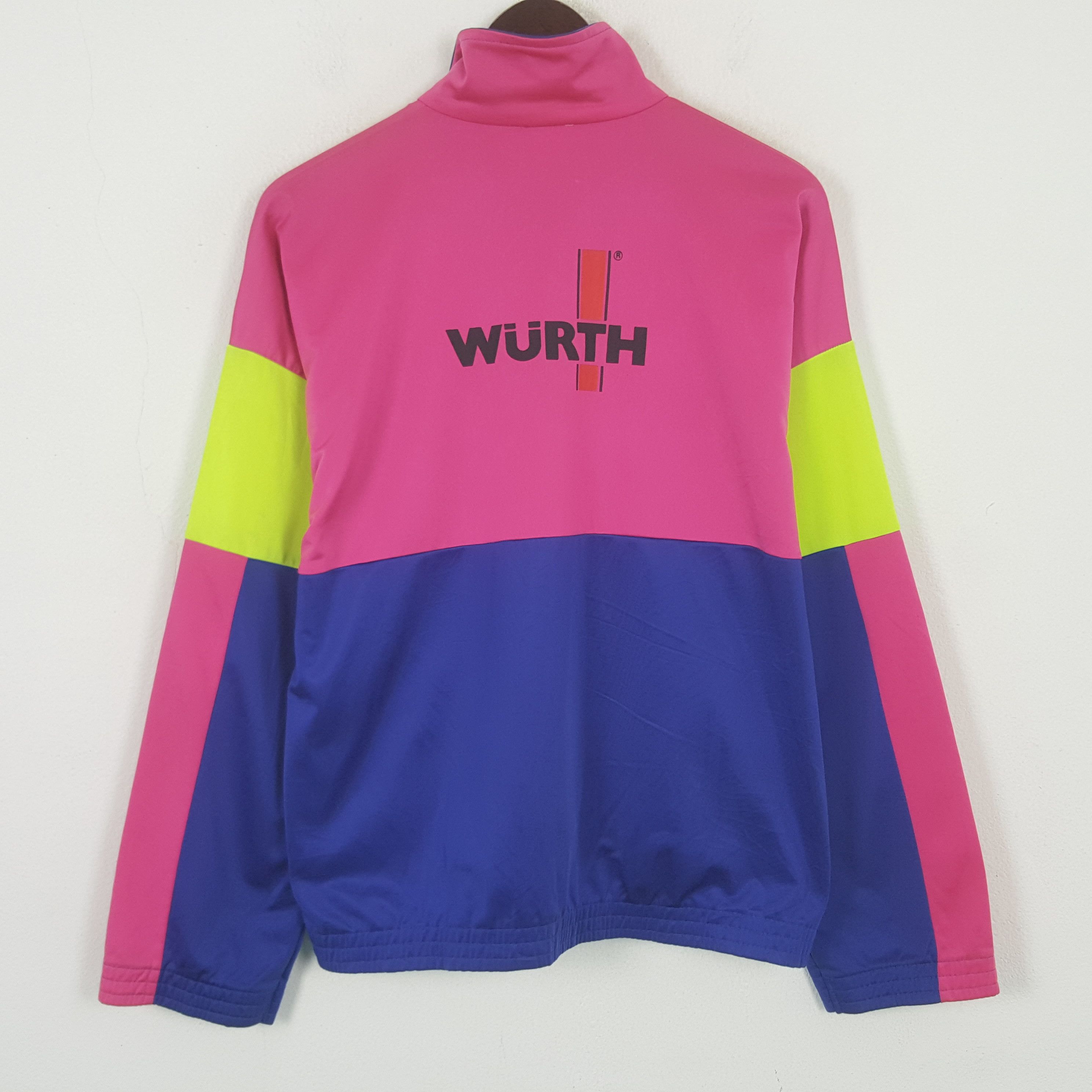 Sports Specialties Vintage Puma x Wurth Sport Zipper TrackTop Jacket Size US L / EU 52-54 / 3 - 1 Thumbnail