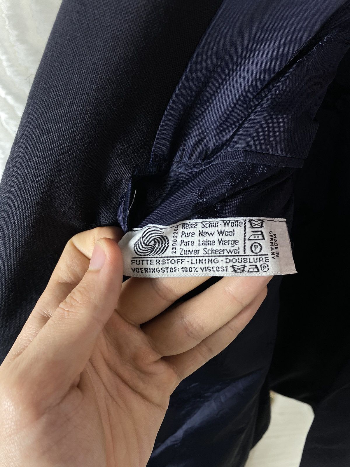 Burberry × Vintage Burberrys London vintage blazer Size 46L - 11 Thumbnail