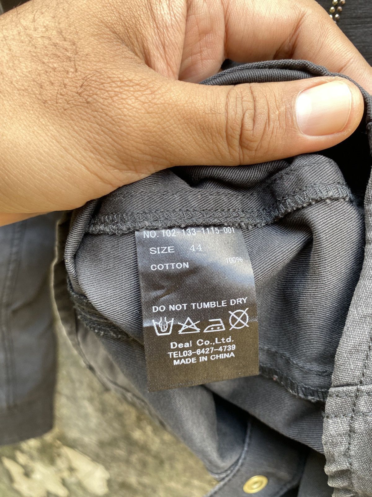 Ground Y × Yohji Yamamoto Japanese Thirteen Japan Underground Snap Button Shirt Size US M / EU 48-50 / 2 - 7 Thumbnail