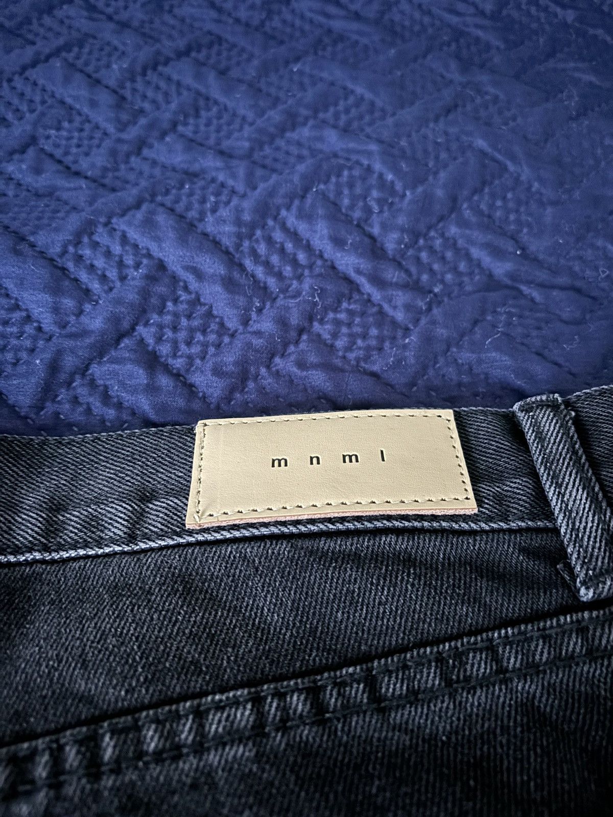 MNML MNML Black D212 Denim Jeans Distressed Size US 32 / EU 48 - 4 Thumbnail