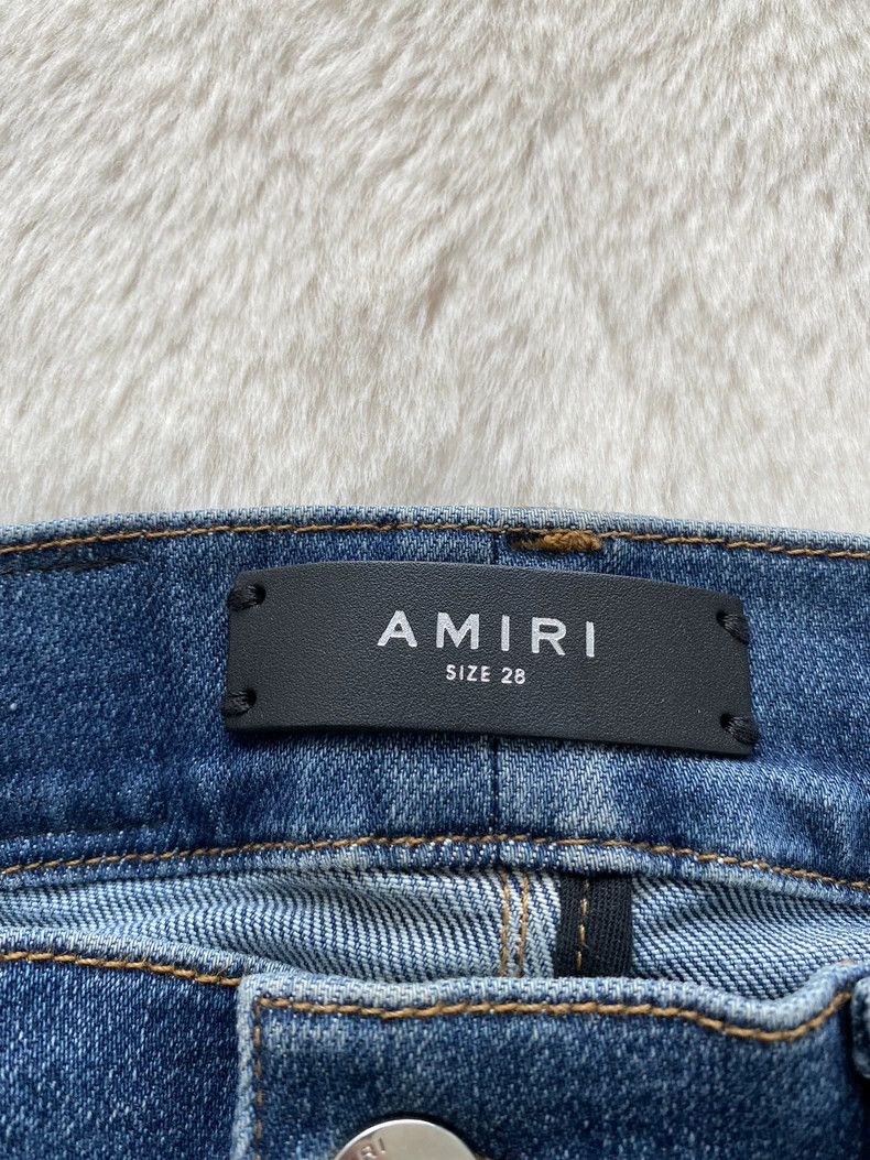 Amiri Amiri Washed Blue Blue Patchwork 16AW MX1 Jean Size US 28 / EU 44 - 2 Thumbnail