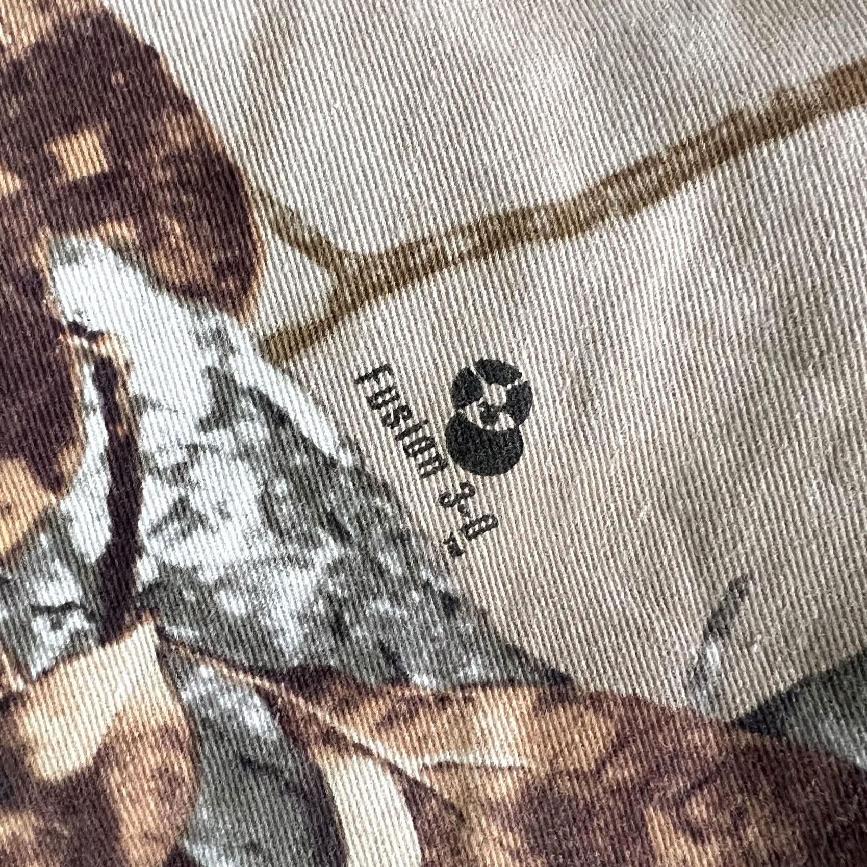 Vintage Outfitters Ridge Camo Cargo Pants Men XL Size US 36 / EU 52 - 3 Thumbnail