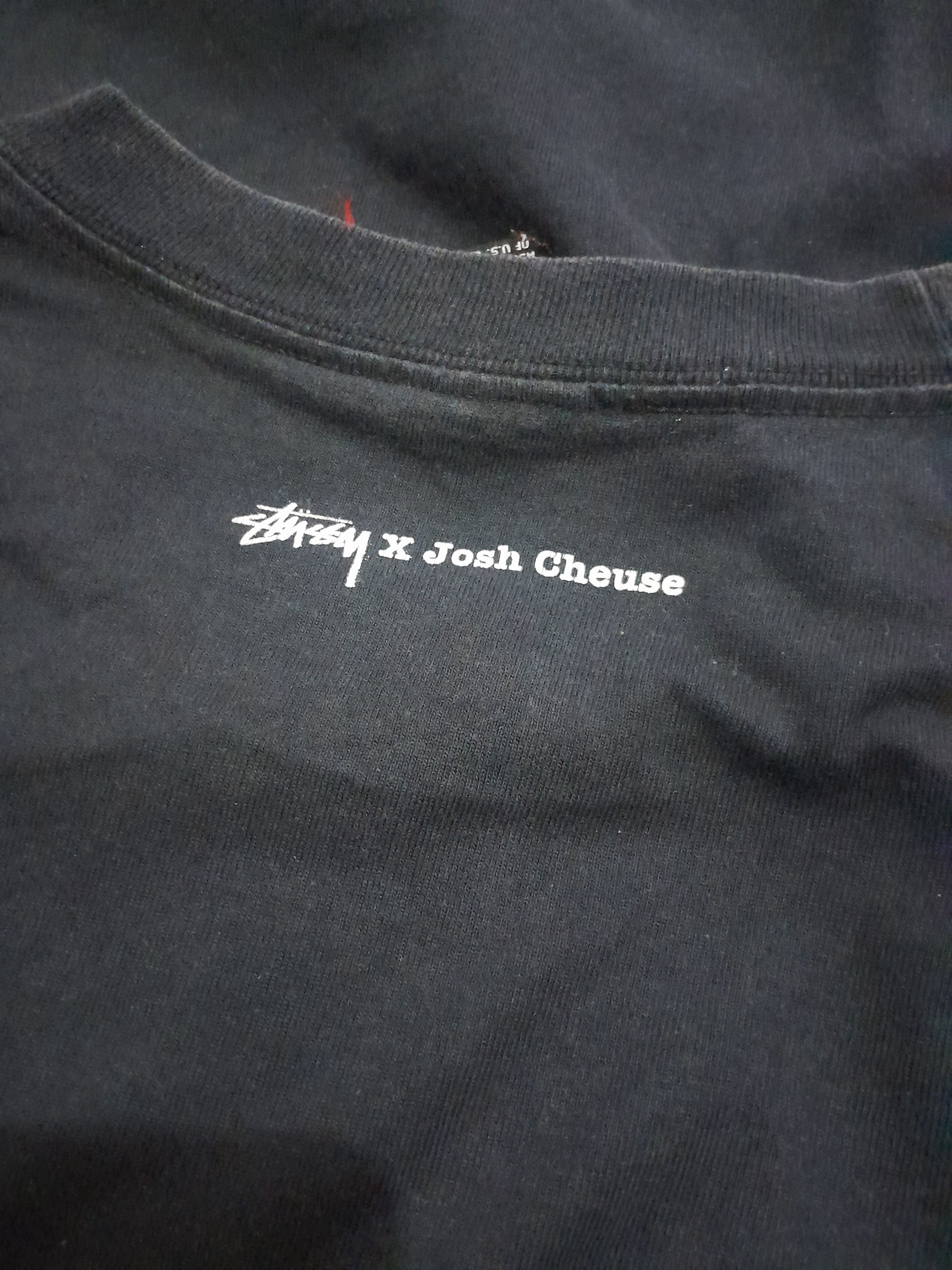 Band Tees × Stussy Stussy x josh cheuse tee Size US L / EU 52-54 / 3 - 5 Thumbnail