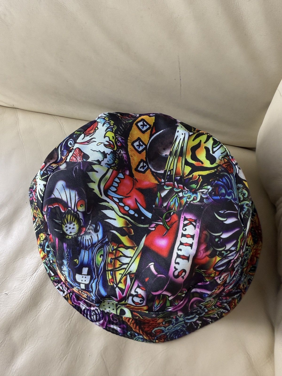 Other Reversible Bucket Hat Ed Hardy Style Size ONE SIZE - 4 Thumbnail