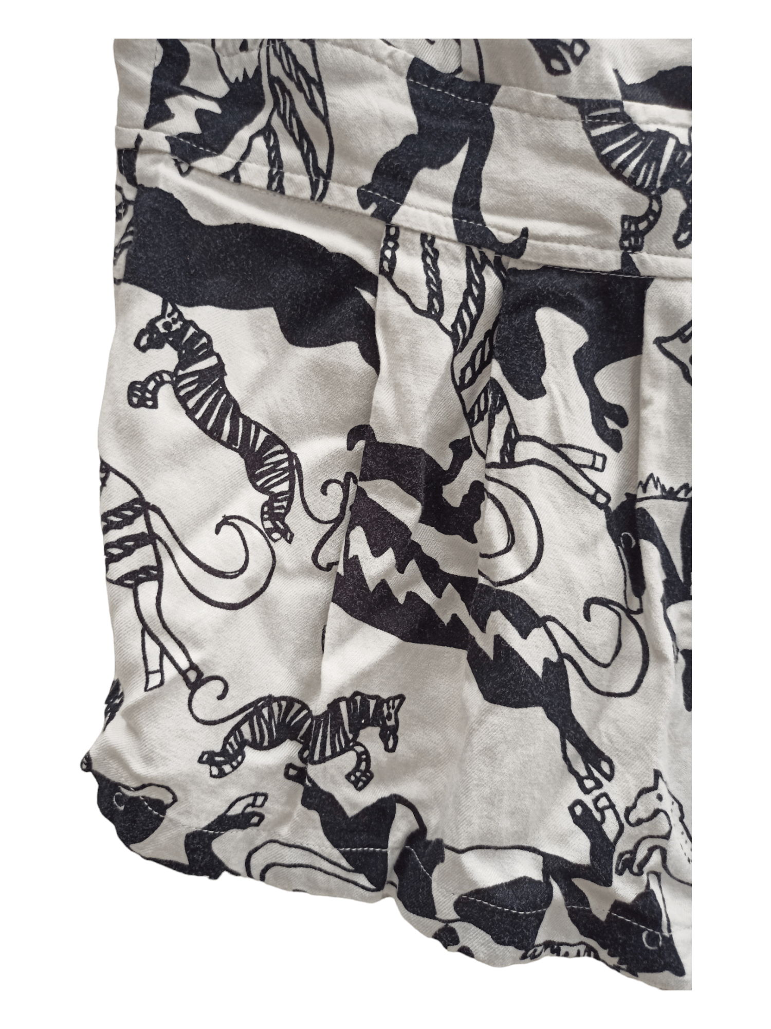 Issey Miyake Mercibeaucoup By Issey Miyake Full Printed Runway Blouses Size M / US 6-8 / IT 42-44 - 7 Thumbnail