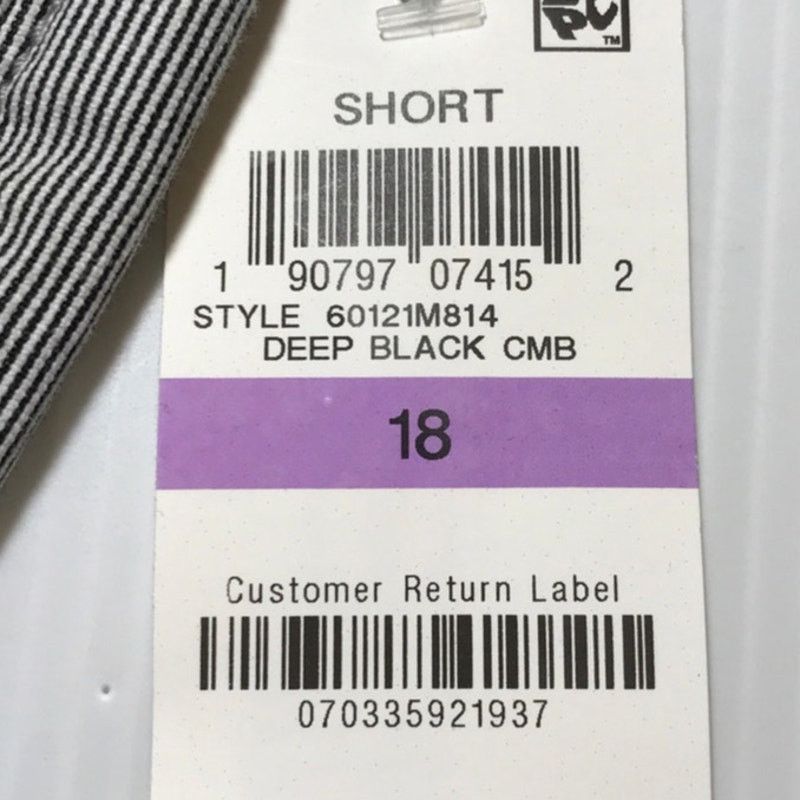 Other NWT Charter Club Stripe Mid-rise Bermuda Jean Shorts 18 Size 40" / US 18 - 6 Thumbnail