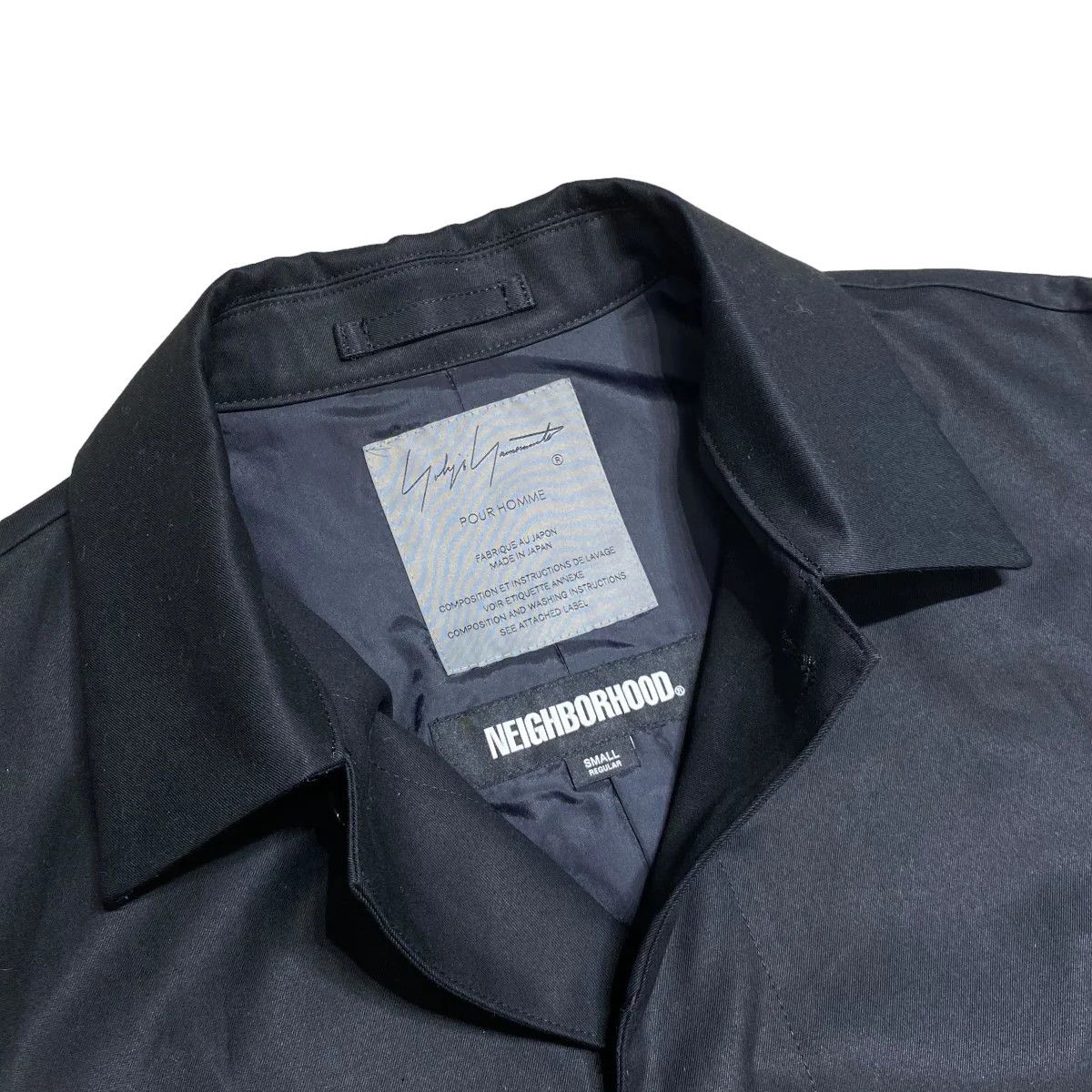 Yohji Yamamoto NEIGHBORHOOD Yohji Yamamoto pour homme BALCOLLAR COAT Size US S / EU 44-46 / 1 - 3 Thumbnail