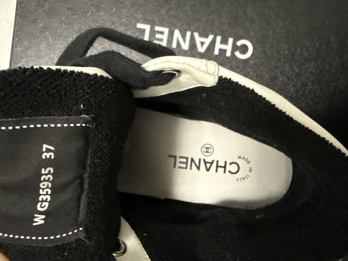 Chanel Chanel High Top Trainers Size US 7 / IT 37 - 7 Thumbnail