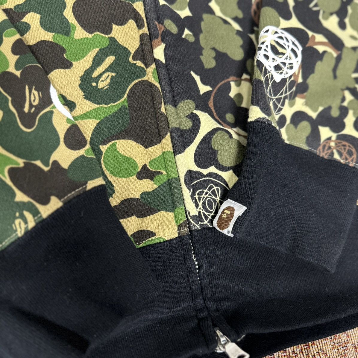 Bape × Futura FUTURA X UNKLE X BAPE FULL ZIP SHARK HOODIE SIZE LARGE Size US L / EU 52-54 / 3 - 5 Thumbnail