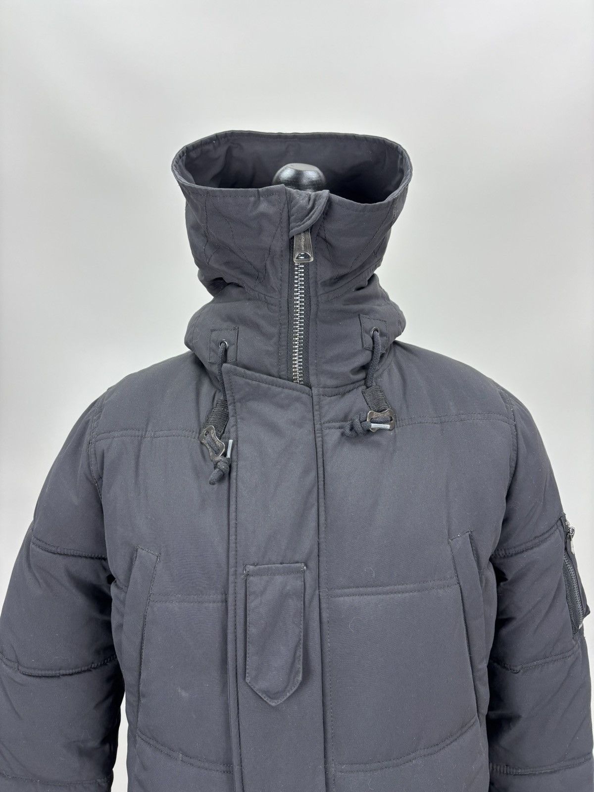 Schott Mens parka Schott NYC Size S Color Black Size US S / EU 44-46 / 1 - 3 Thumbnail
