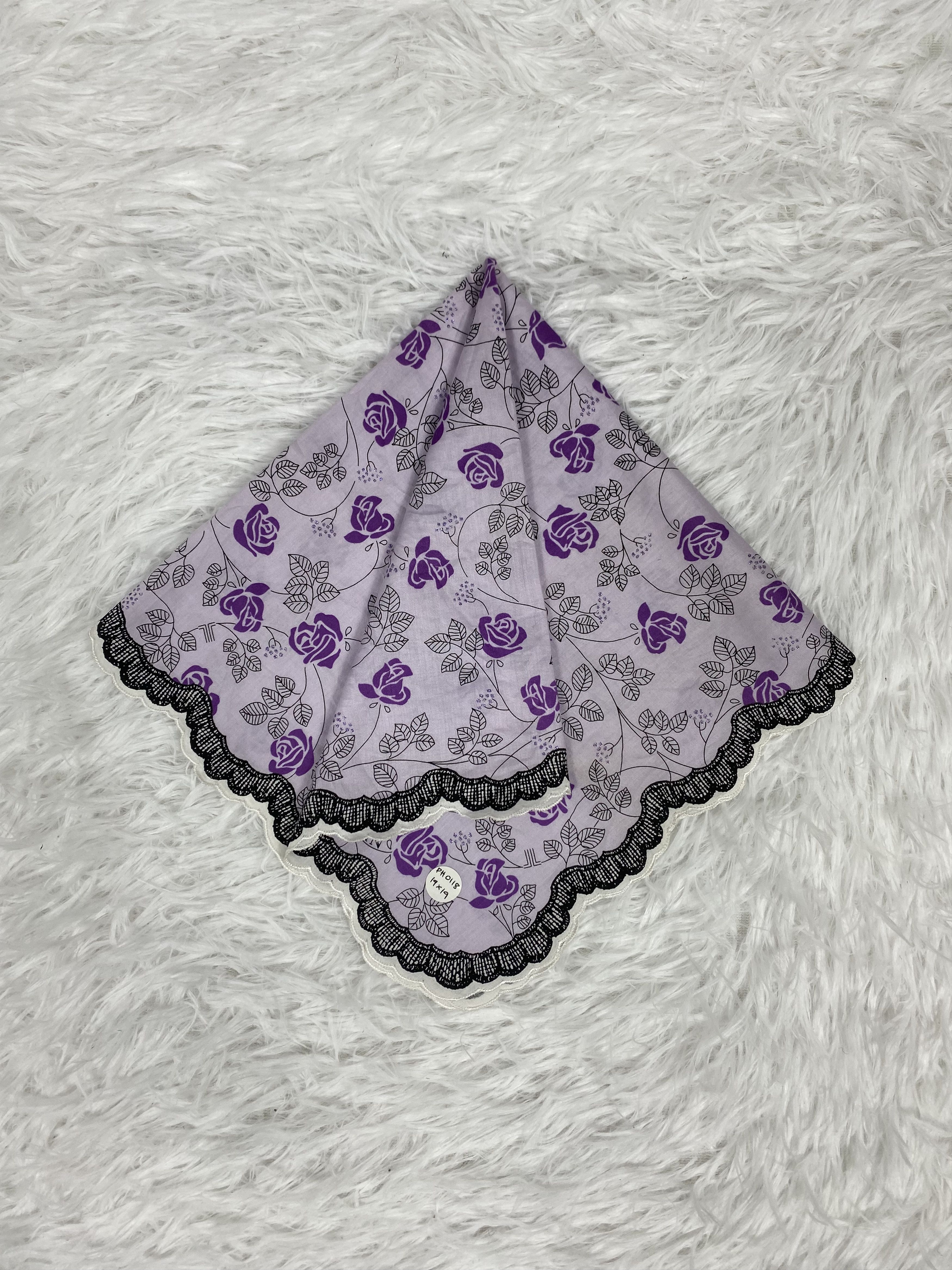 Lanvin Vintage Lanvin Handkerchief PH0118 Size ONE SIZE - 1 Thumbnail