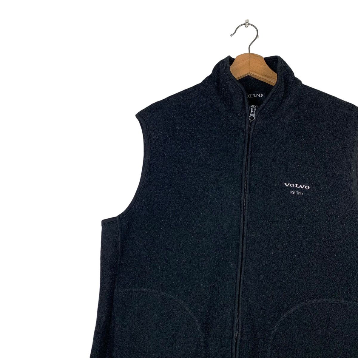 Vintage VOLVO Embroidery Small Logo Fleece Vest #1392-C63 Size US M / EU 48-50 / 2 - 6 Thumbnail