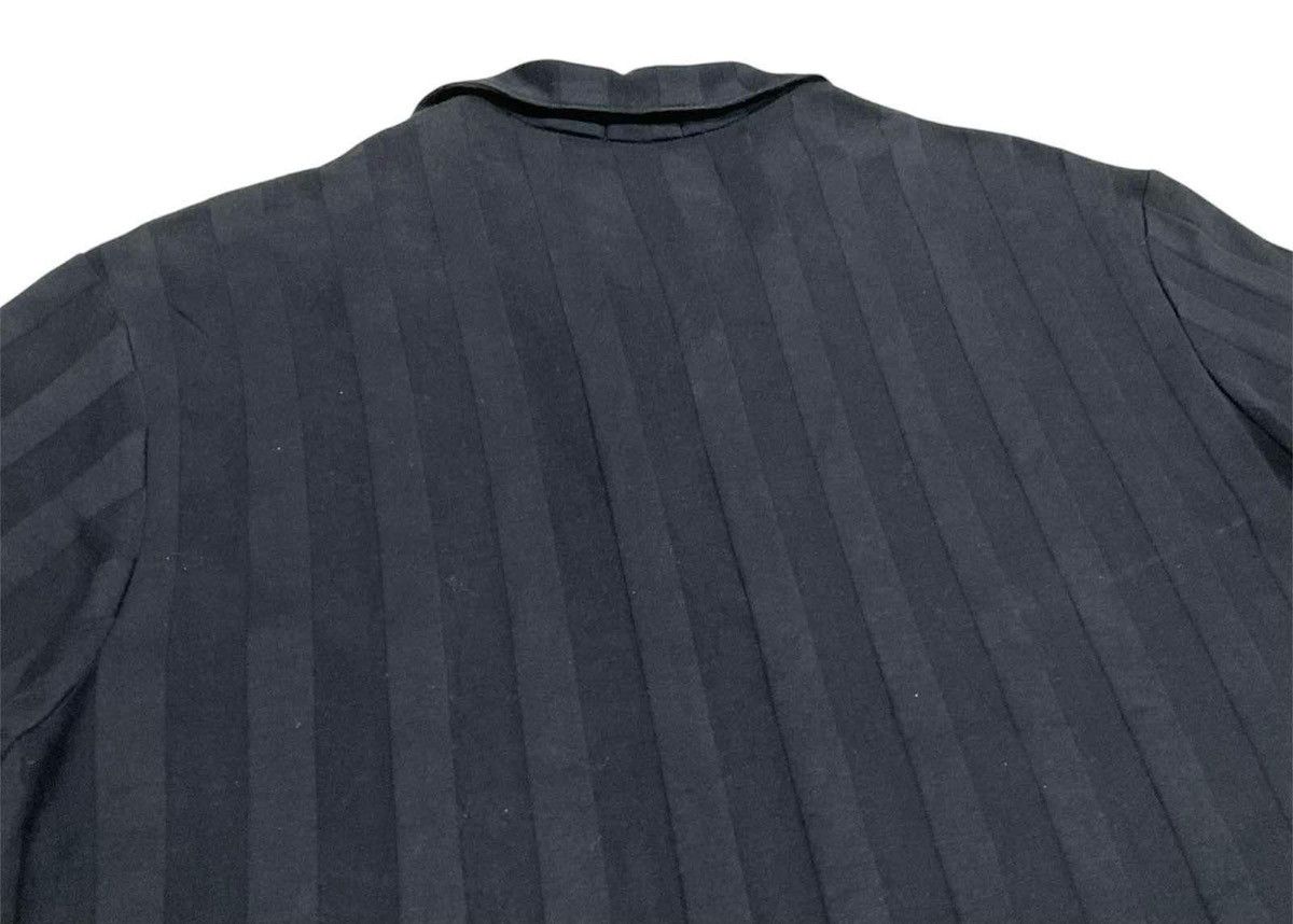 Japanese Brand × Y's × Yohji Yamamoto 🔥Rare Vintage Y’s Bis By Yohji Yamamoto Striped Shirt Size US L / EU 52-54 / 3 - 7 Thumbnail