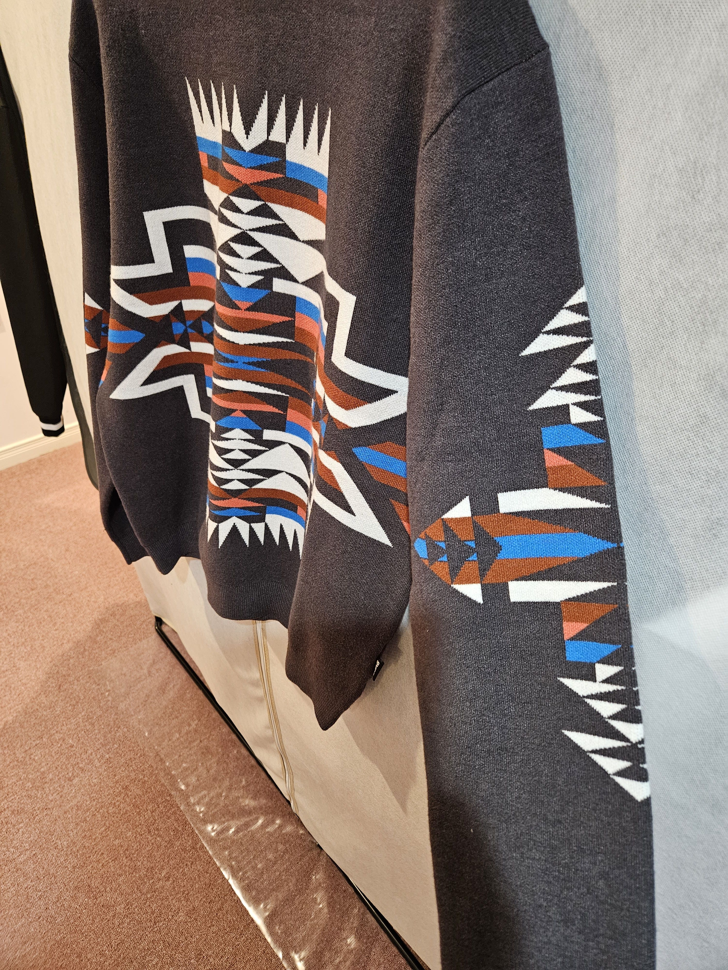 Simons DJAB Graphic Jacquard Sweater Size US S / EU 44-46 / 1 - 3 Thumbnail