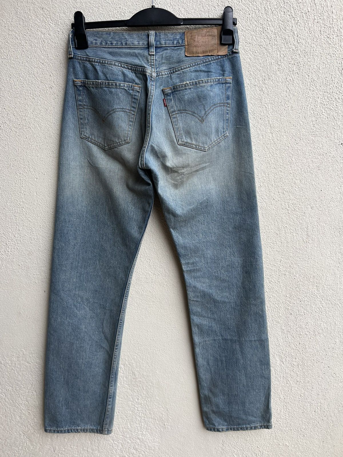 Levi's Vintage 2002 Levi’s 501 Fade Denim Patchwork Jeans Size US 30 / EU 46 - 13 Thumbnail