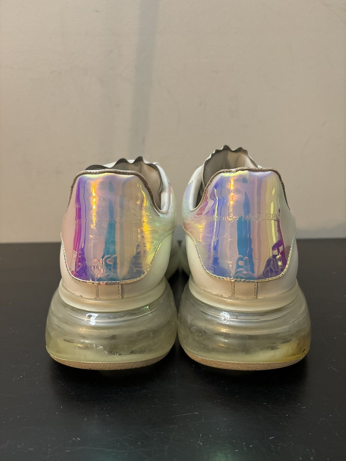 Alexander McQueen Alexander McQueen Oversized Sneaker Reflective Clear Sole Size US 12 / EU 45 - 5 Thumbnail