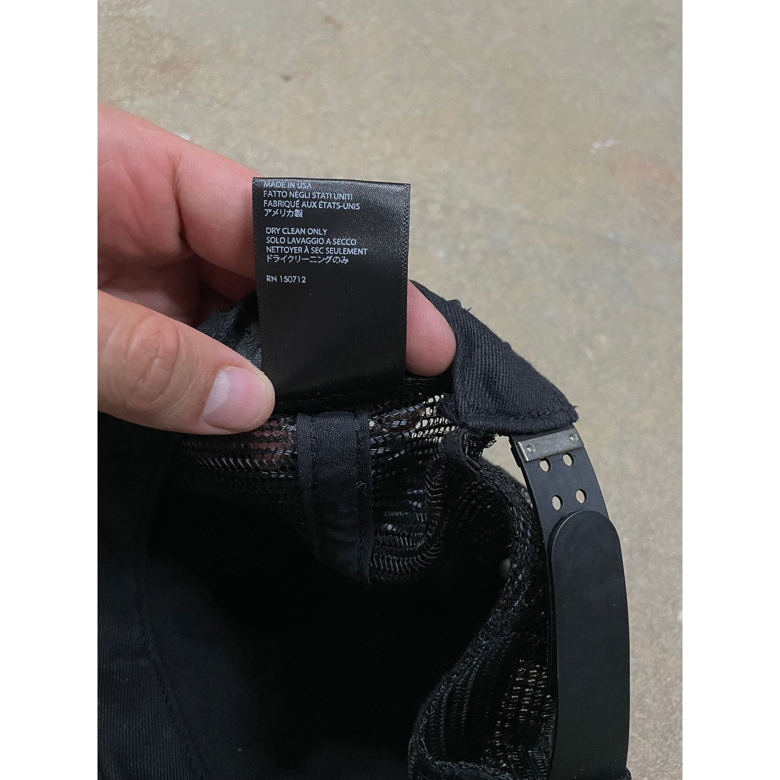 Amiri Amiri Cap Black Yellow Used OS Size ONE SIZE - 6 Thumbnail