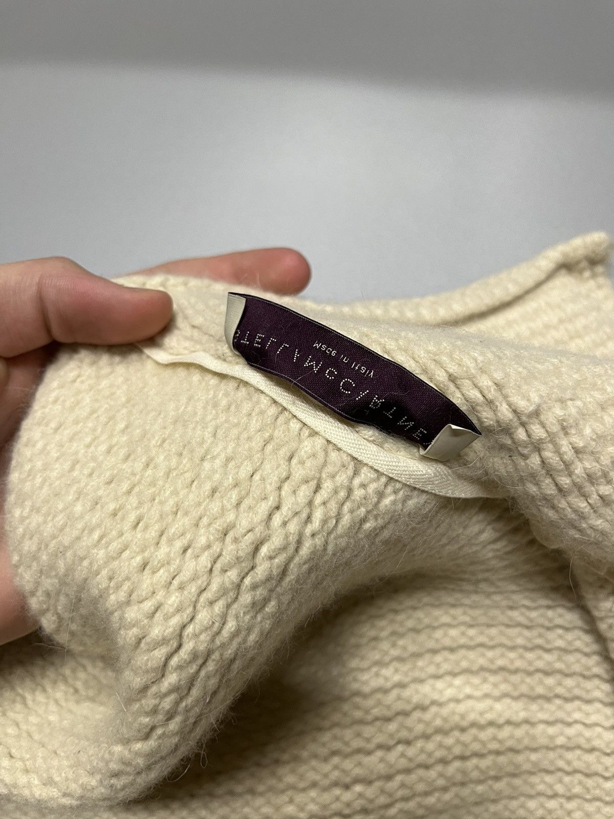Stella McCartney × Vintage Stella McCartney Knit Sweater Rick Owens style y2k Size M / US 6-8 / IT 42-44 - 9 Thumbnail