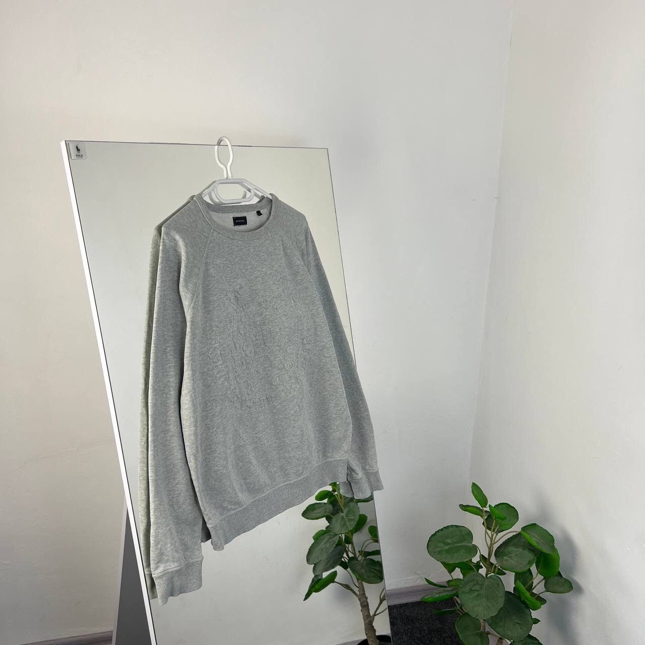 Diesel Diesel Big Logo Sweatshirt Boxy Fit Y2k Style Size US L / EU 52-54 / 3 - 1 Thumbnail