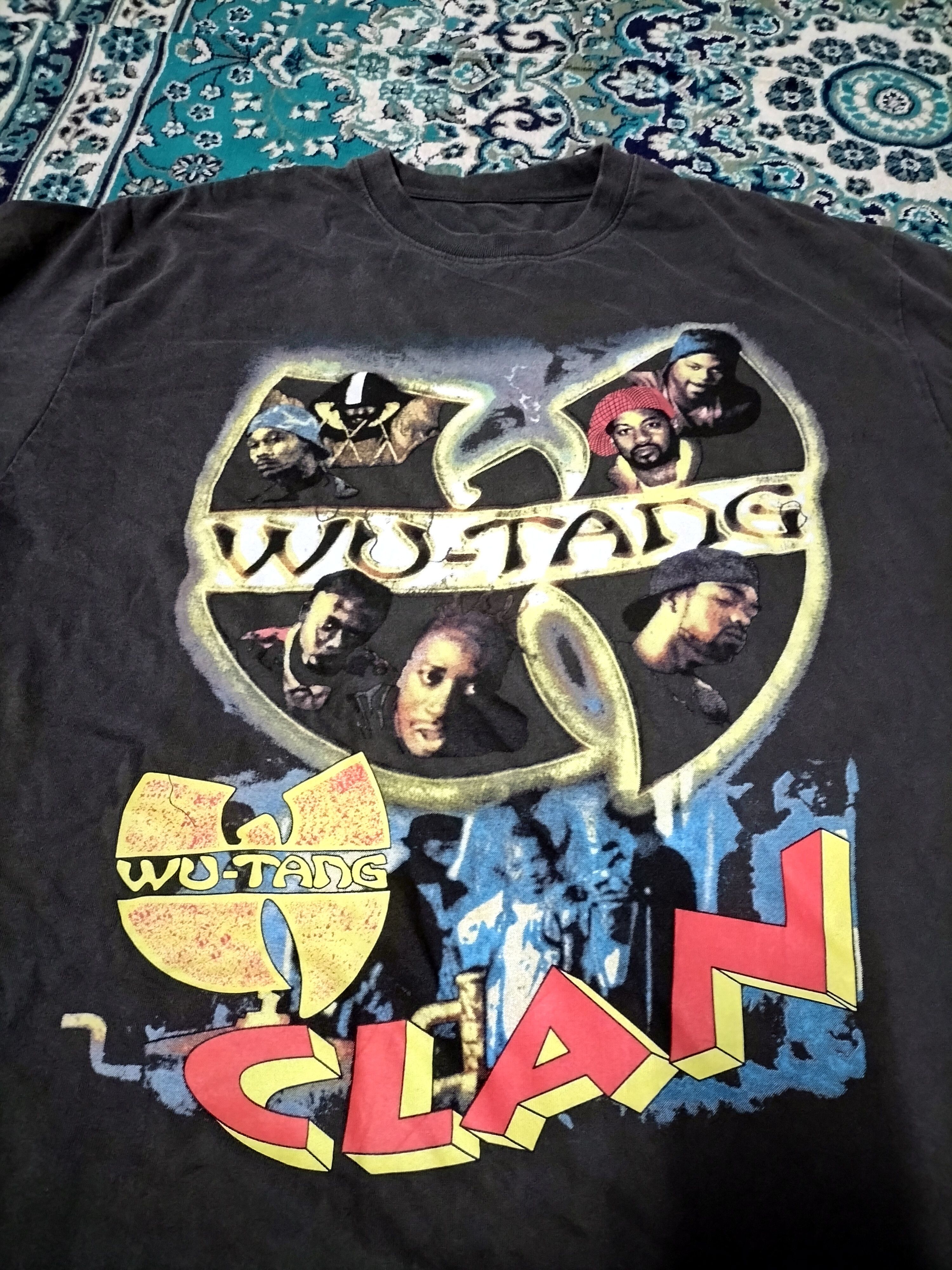 Rap Tees Vintage Wu-Tang Clan kill the Army RARE raptees Boot leg Size US XL / EU 56 / 4 - 1 Thumbnail