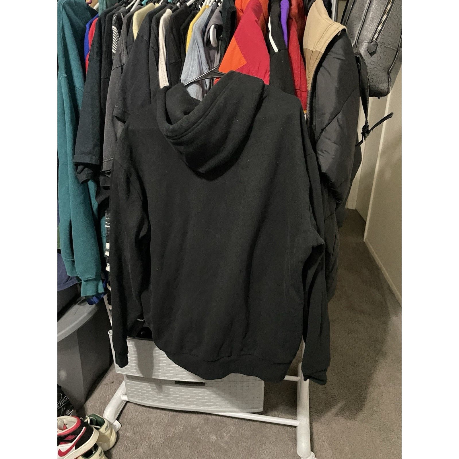 Polo Ralph Lauren Size L- VTG Polo Ralph Lauren Men's Black Hoodie $168 Retail Size US L / EU 52-54 / 3 - 2 Thumbnail