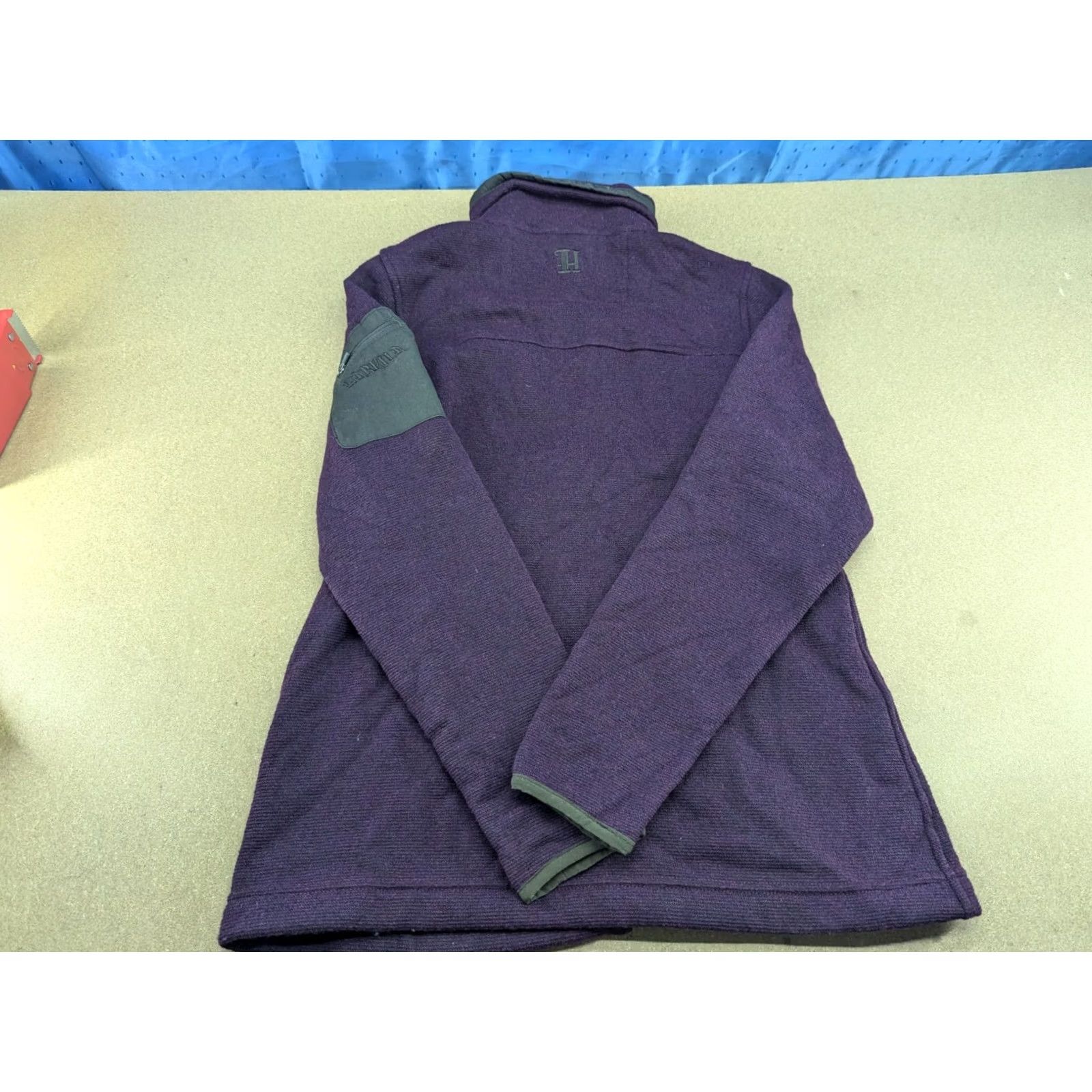 Harley Davidson Nike Shirt Womens S Purple Harkila Full Zip Outdoor Wool Blend Lightweight Moisture Wicking Thermal Running & Skiing Womens Size S / US 4 / IT 40 - 2 Thumbnail