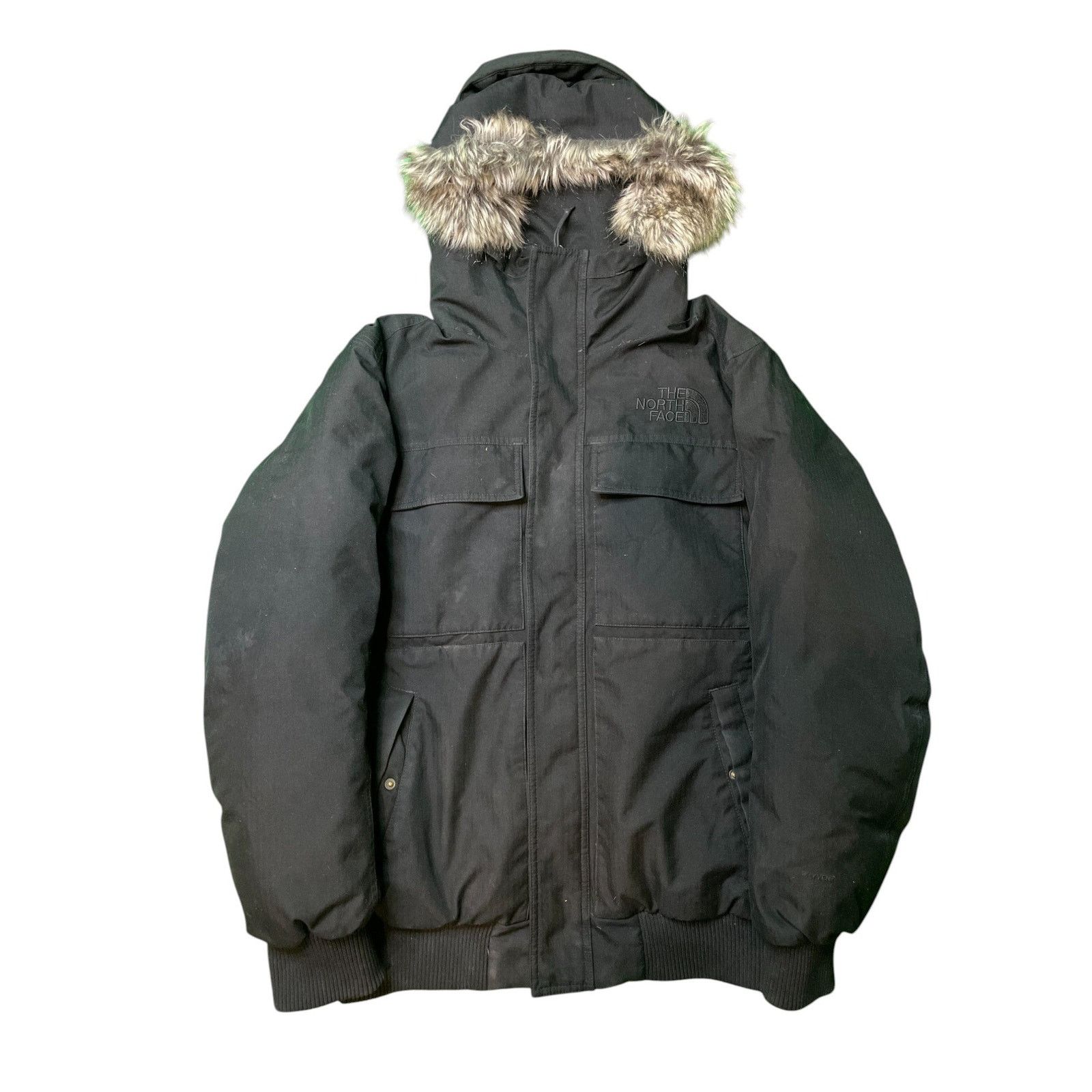 The North Face The North Face Fur Bomber Black Jacket Size US M / EU 48-50 / 2 - 1 Thumbnail