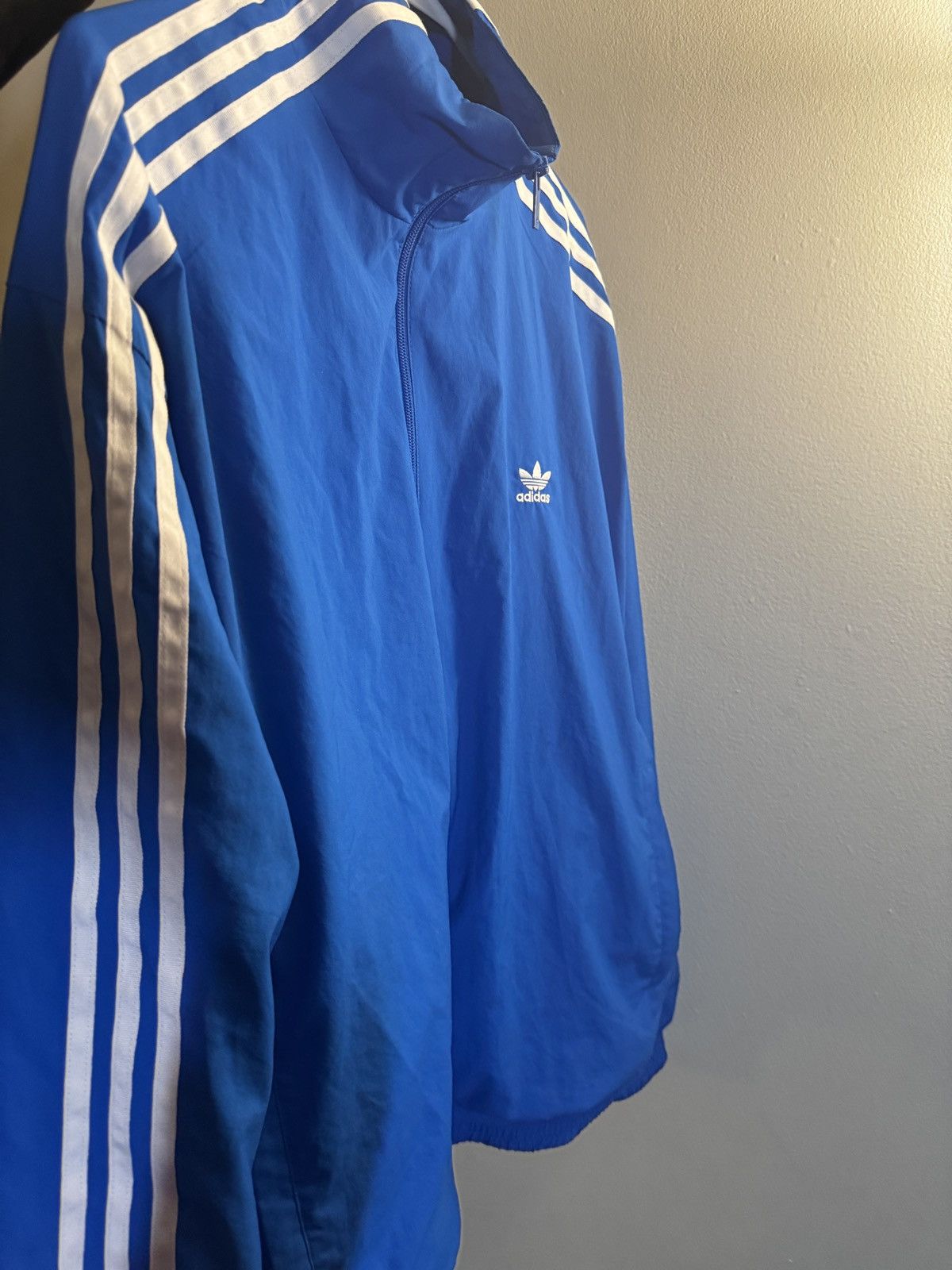 image of Adidas Jacket China Exclusive in Blue, Men's (Size XL)