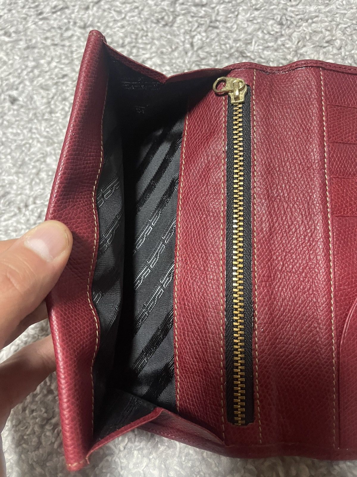 Jil Sander Jil Sander Vintage RARE Leather Folding Wallet West Germany Size ONE SIZE - 5 Thumbnail