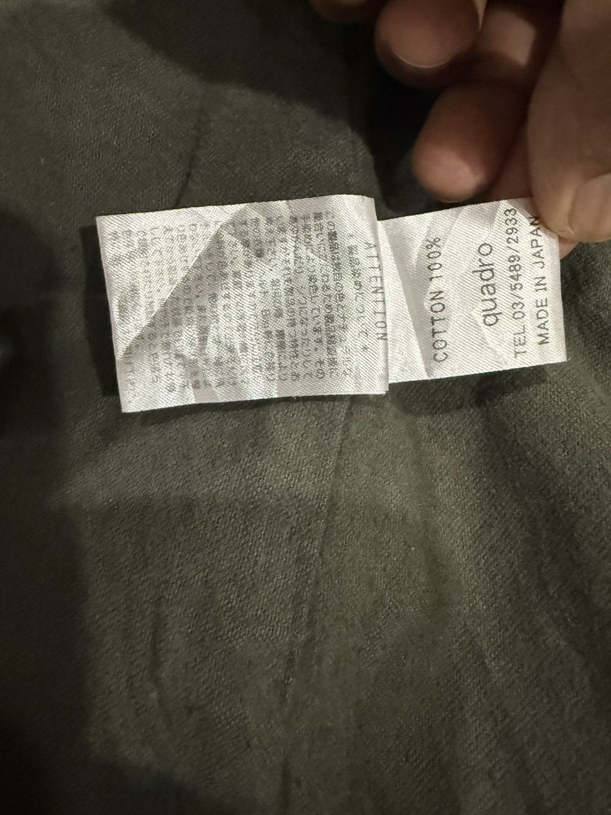 Japanese Brand JAPAN BRAND QUADRO FROM THE PARTS OF THE EARTH FADED STYLE Size US M / EU 48-50 / 2 - 8 Thumbnail