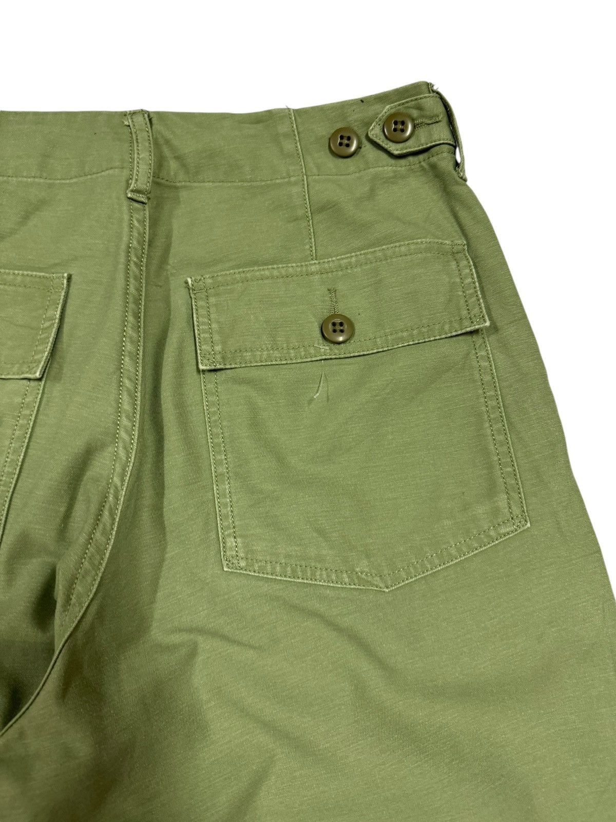 Japanese Brand Coen Co.Ltd Japan Fatigue Olive Green Pant Size US 30 / EU 46 - 18 Thumbnail