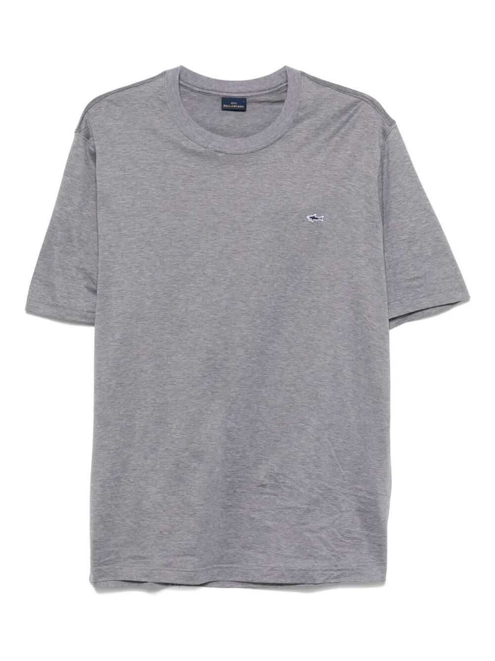 Paul & Shark LOGO PATCH COTTON T-SHIRT Size US L / EU 52-54 / 3 - 1 Thumbnail