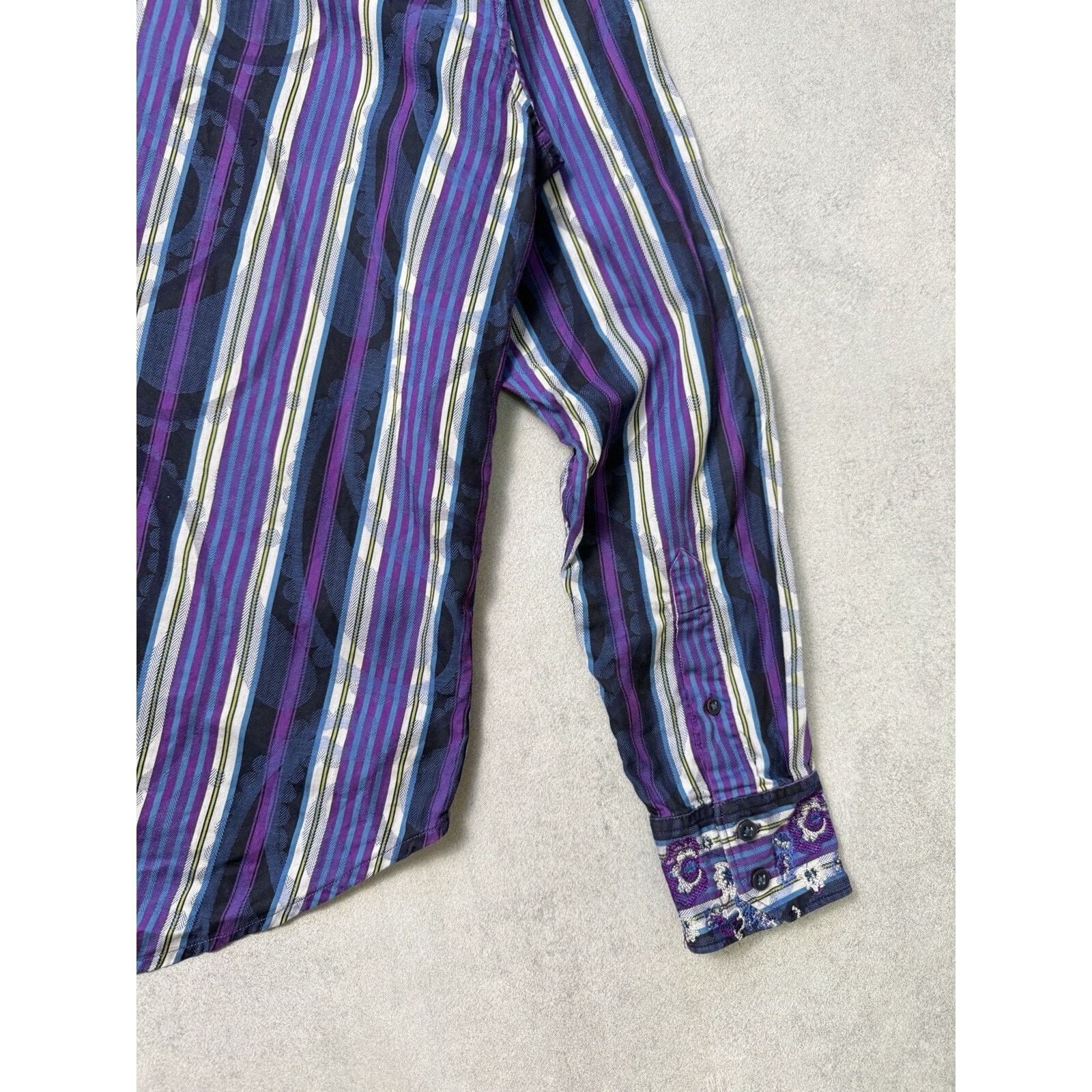 Robert Graham Robert Graham Multicolored Long Sleeve Button Up Shirt Size US M / EU 48-50 / 2 - 22 Thumbnail