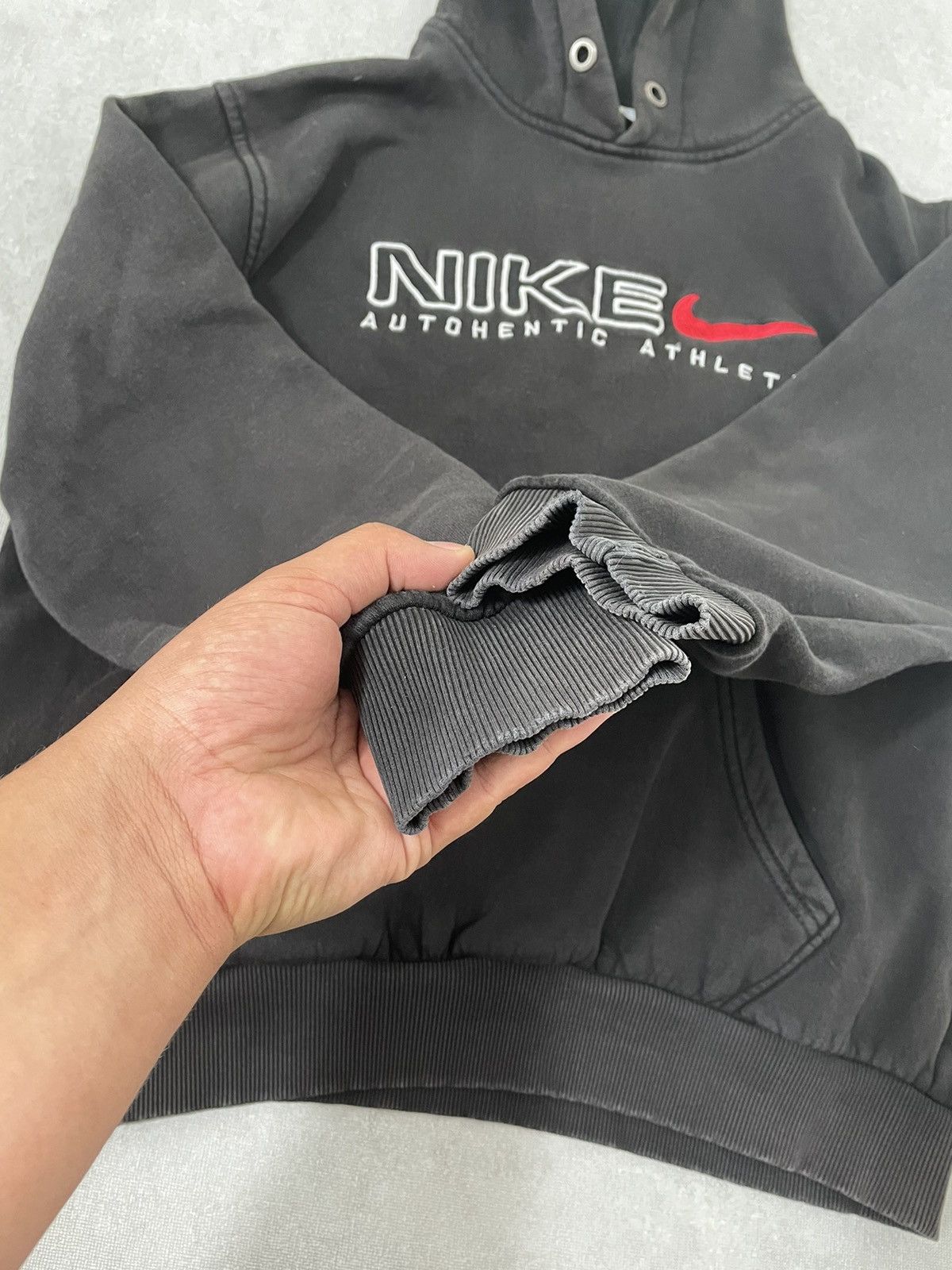 Nike × Vintage Nike Vintage big logo hoodie Size US M / EU 48-50 / 2 - 2 Thumbnail