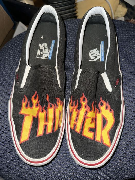 Thrasher hotsell slip ons