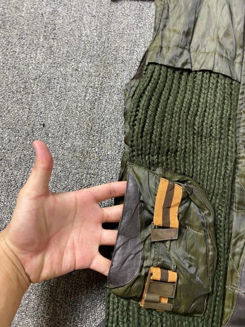 Japanese Brand FULUNZI Brand Utility Vest with Fur Trim (205) Size US L / EU 52-54 / 3 - 6 Thumbnail