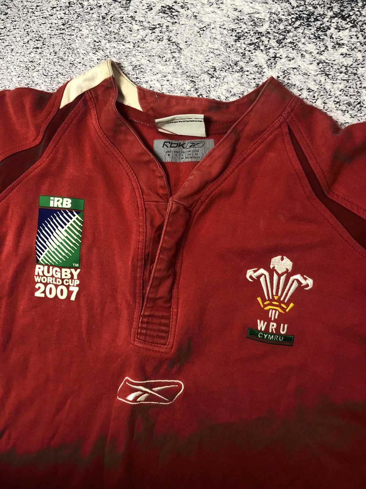 Reebok Vintage jersey reebok Rugby World Cup 2007 size S y2k Size US S / EU 44-46 / 1 - 6 Thumbnail