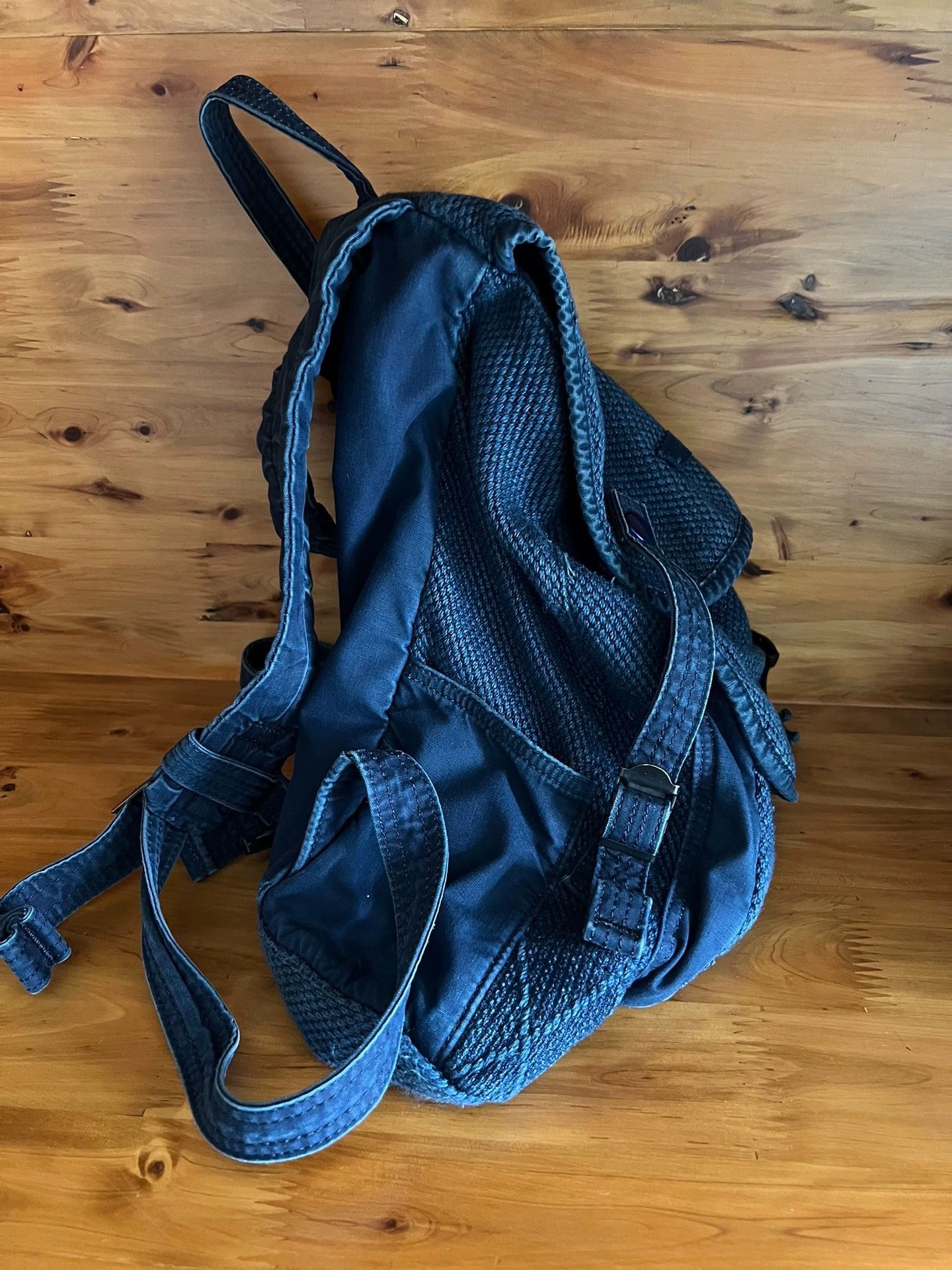 Porter Classic Porter Classic Nippon Indigo Kendo Mini Backpack Size ONE SIZE - 4 Thumbnail