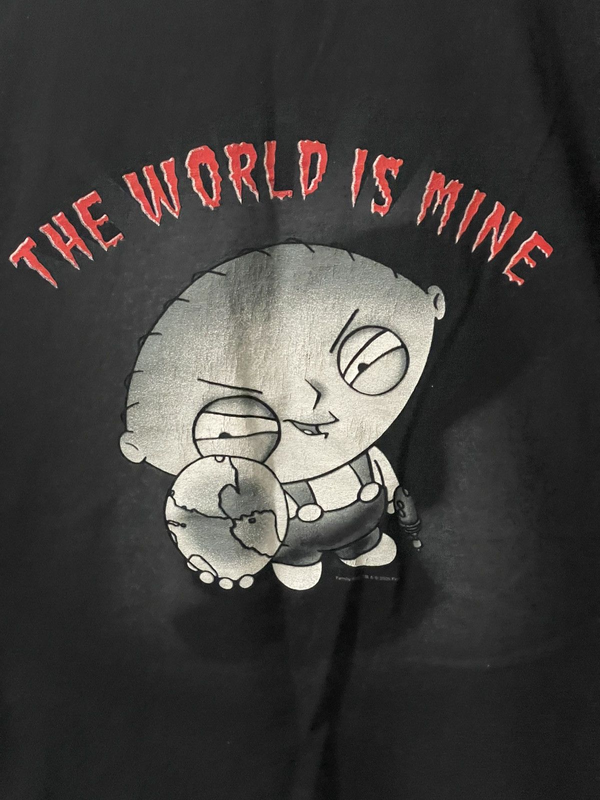Delta × Vintage Vintage Family Guy Stewie “World Is Mine” Shirt Size XL Size US XL / EU 56 / 4 - 2 Thumbnail